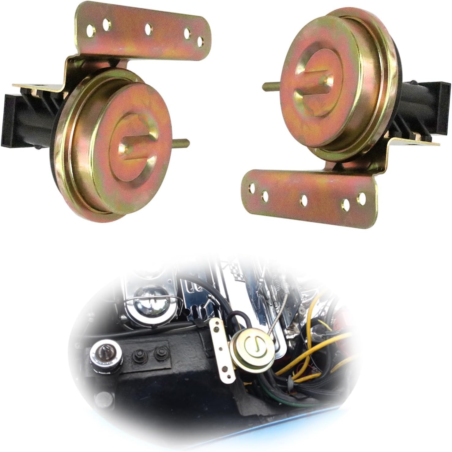 Headlight and Wiper Door Vacuum Actuator Relays Compatible with Corvette 1968-1982 1pc OEM#5638427