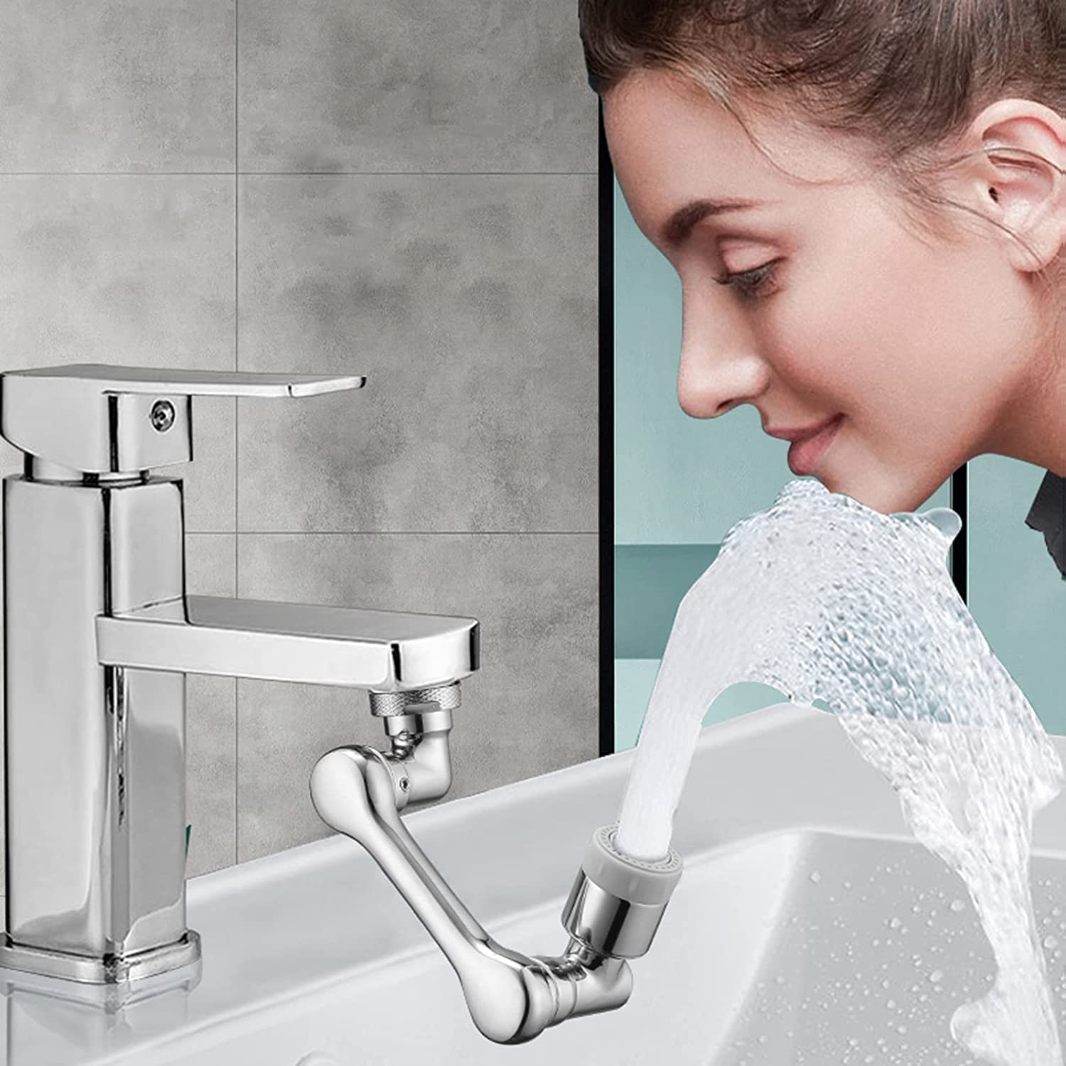Faucet Extender, Clefairy Universal 1080 Swivel Robotic Arm Swivel Extension Faucet Aerator, 2 Mode Splash Filter Extension, Swivel Faucet Attachment for Kitchen Sink Batnroom (B0C5HQY8KY) Amazon Price History, Amazon Price Tracker