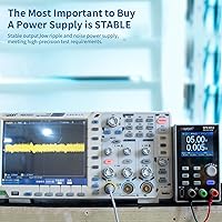 Vista 6 de OWON SPE3051 Fuente de alimentación programable de laboratorio (0-30V 0-5A), fuente de alimentación CC de banco de 150 W con pantalla LCD de 2.8