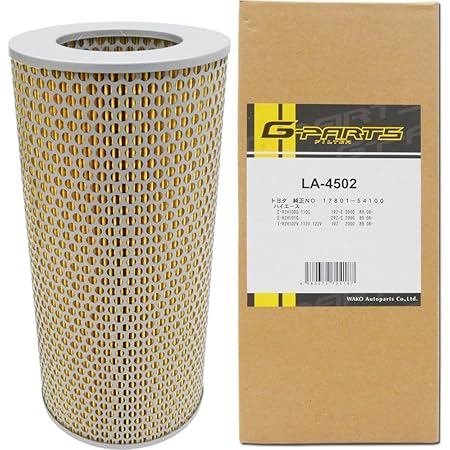 Amazon G Parts エアーフィルター トヨタ ハイエース レジアスエース La 4502 型式 Cbf Trh0v 0k 初年 04 08 型式 Cbf Trh211k 216k 初年 07 08 型式 Cbf Trh221k 226k 初年 05 01 型式 Cba Trh214w 219w 初年 04 08 型式 Cba Trh224w