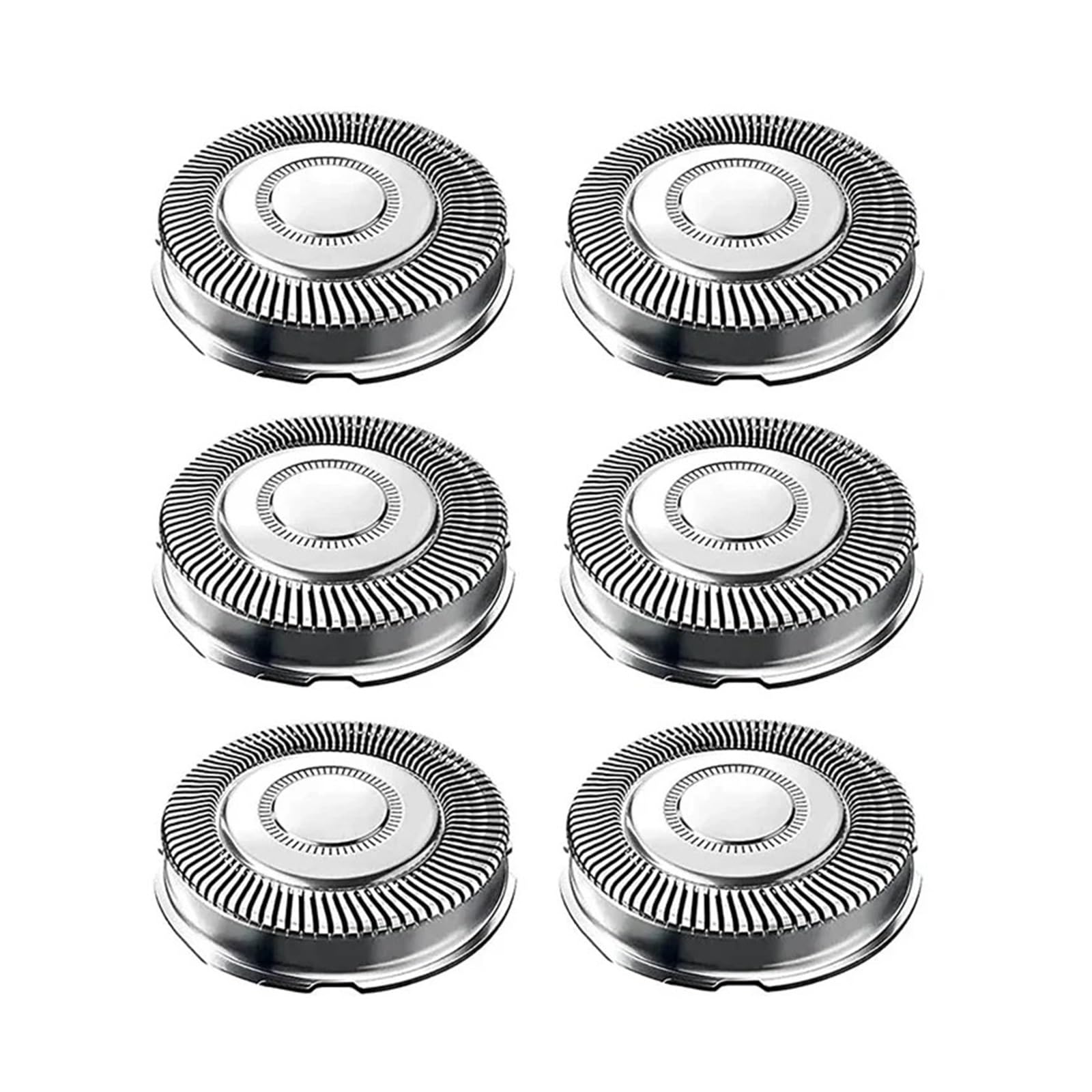 Compatibile Con Philips, Norelco Serie 7000 E Serie 5000 Rasoi A Forma Angolare, Testine Di Rasatura SH71 SH52 Sostituiscono La Testina Del Rasoio Elettrico(6pcs)