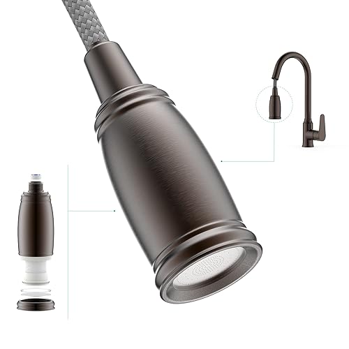 Filtro de agua de cabezal de pulverización extraíble, solo para purificador de agua de rosca de conector G12 para fregadero, suavizantes de