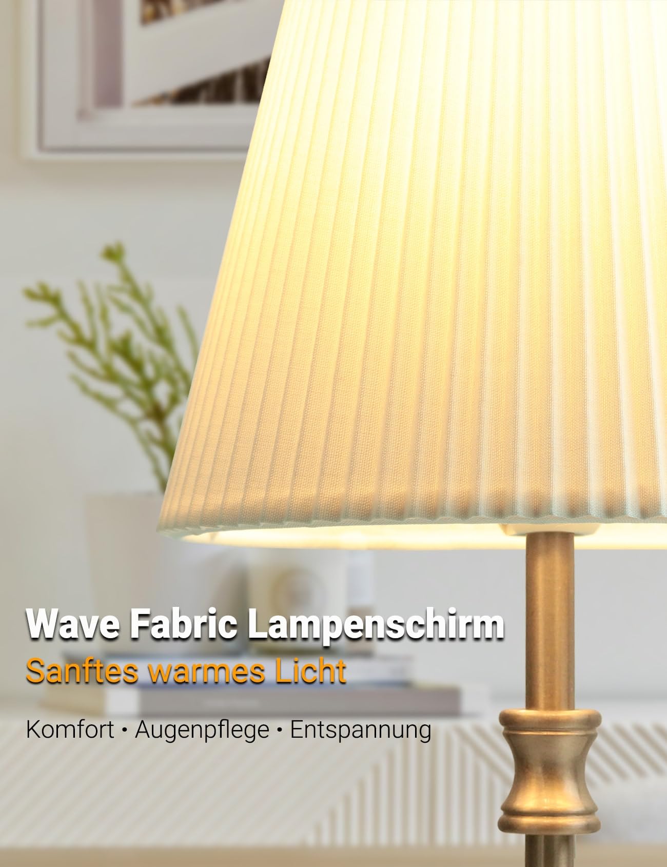 Dotykowa lampka nocna, 31,5 cm ściemnialna sterowanie dotykowe lampa stołowa LED nowoczesna lampa stołowa retro z żarówką do czytania salon pokój dziecięcy klosz z tkaniny do sypialni hotelu