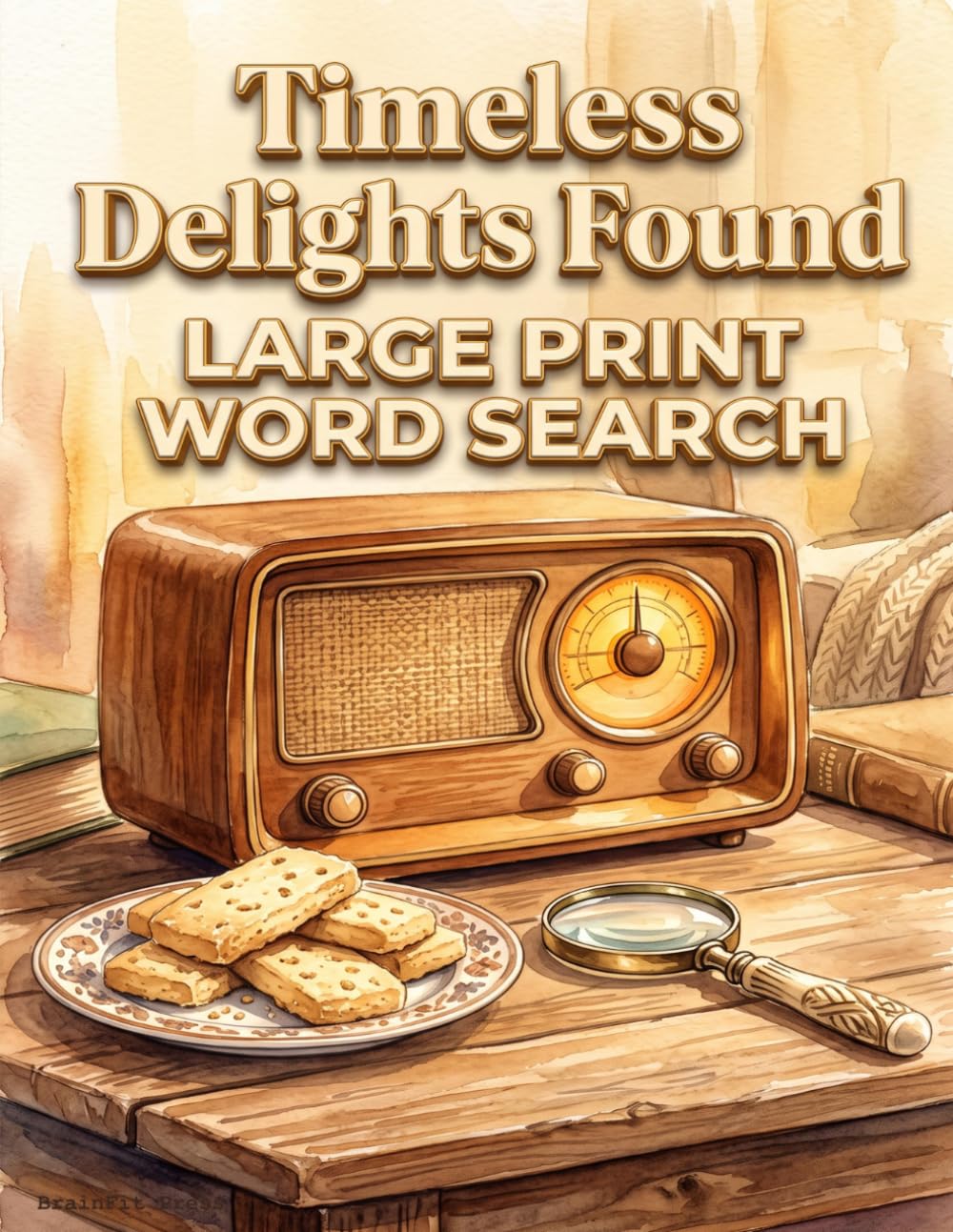 Timeless Delights Found: Large Print Word Search