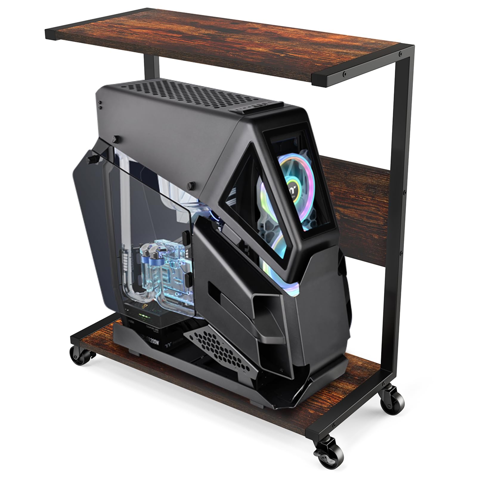 Amazon.com: 360Tronics Computer Tower Stand, 2-Tier Large ATX-Case