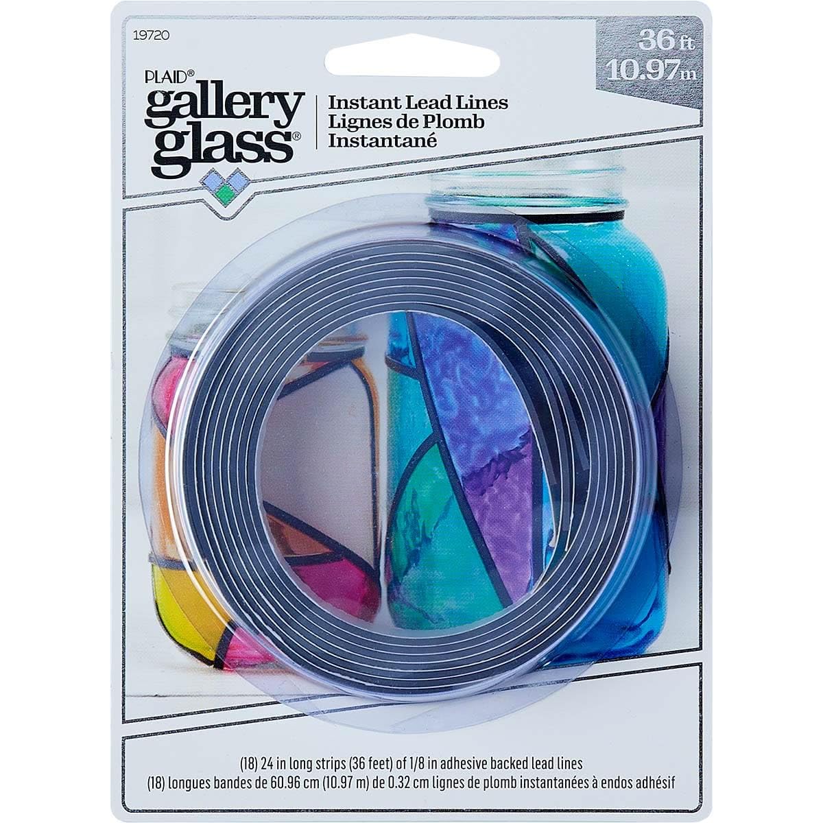 FolkArt Gallery Glass Instant Lead Roll 36ft-