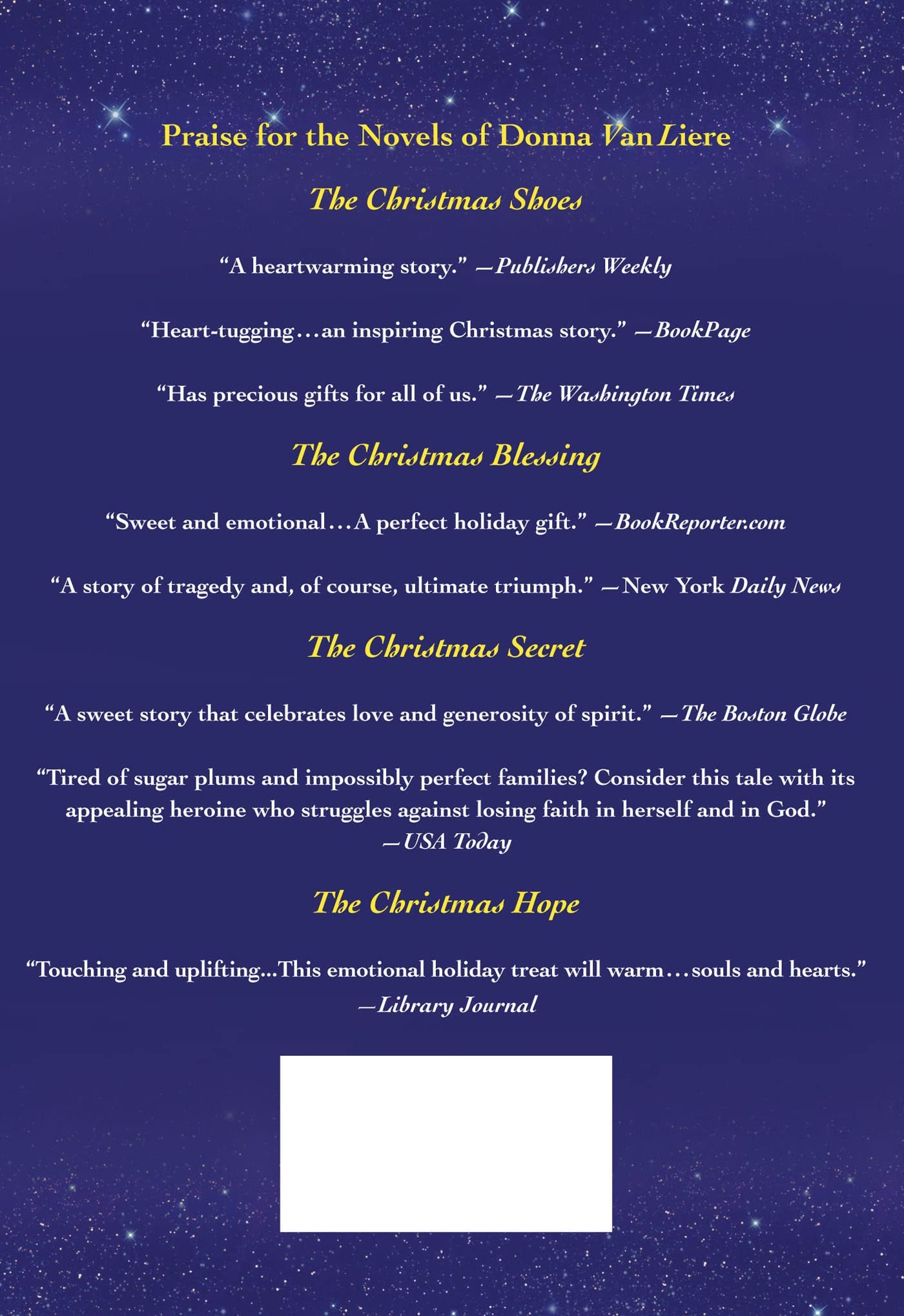 The Christmas Light A Novel Christmas Hope Series Hardcover