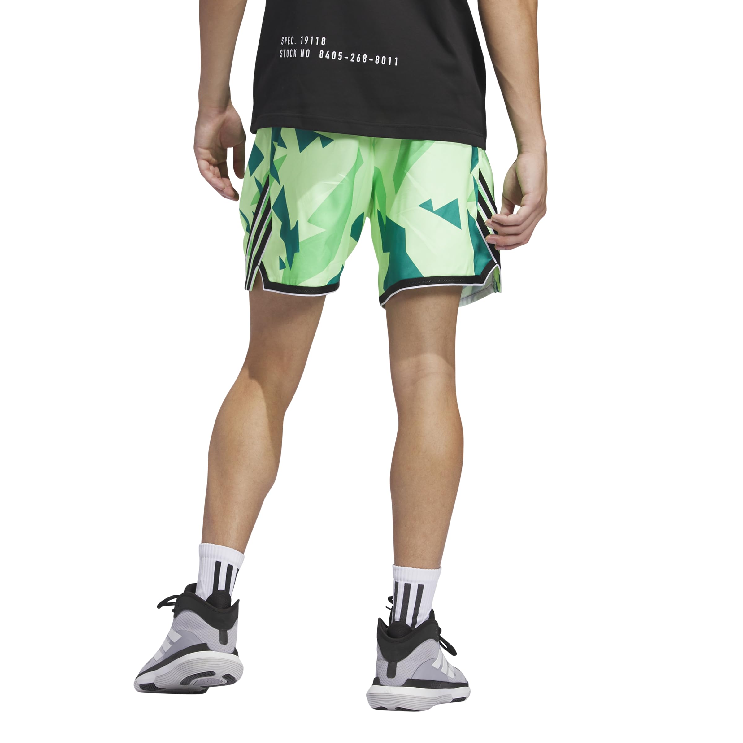 adidas Crazylite All Over Printed Basketball Shorts Homme