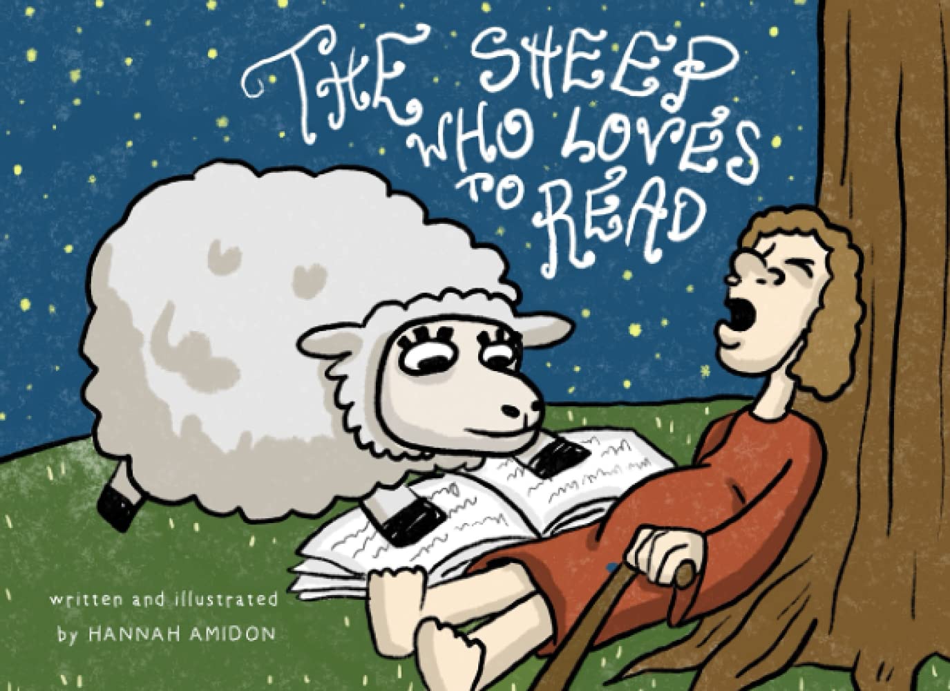The Sheep Who Loves to Read