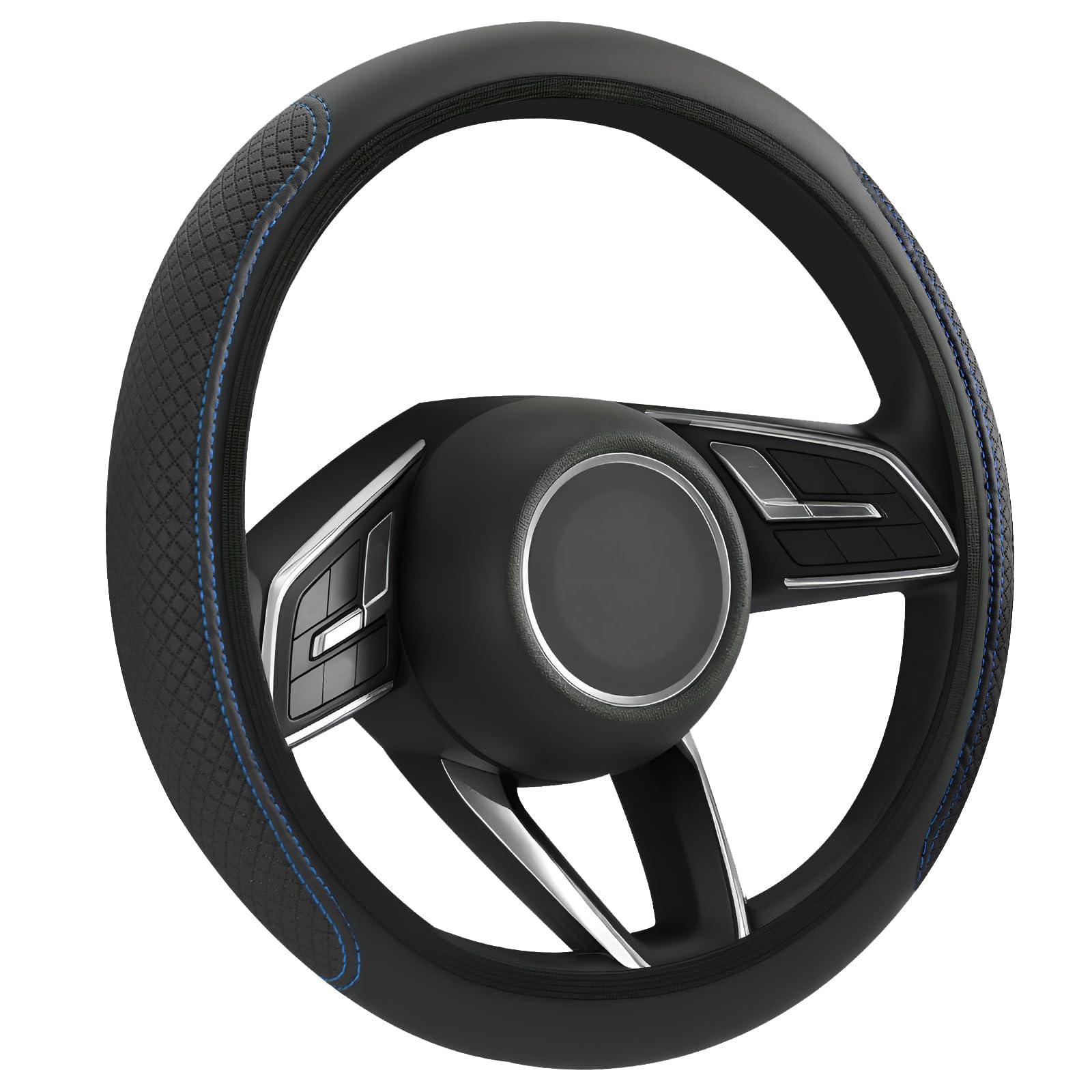 HFFTYU Steering Wheel Cover for BMW X3 E83 F25 G01 G45 X4 F26 G02