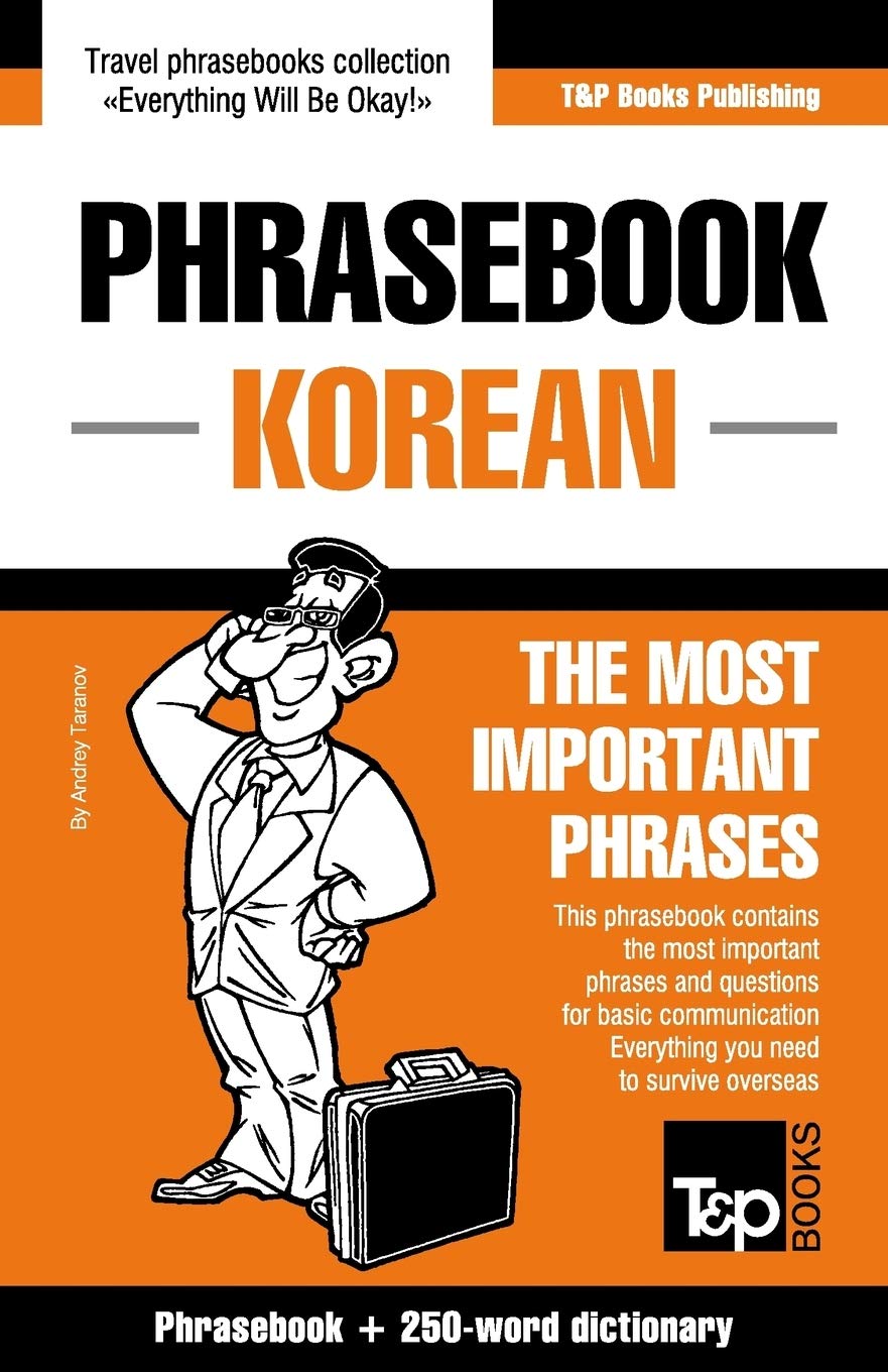 English-Korean phrasebook and 250-word mini dictionary: 187 (American English Collection)