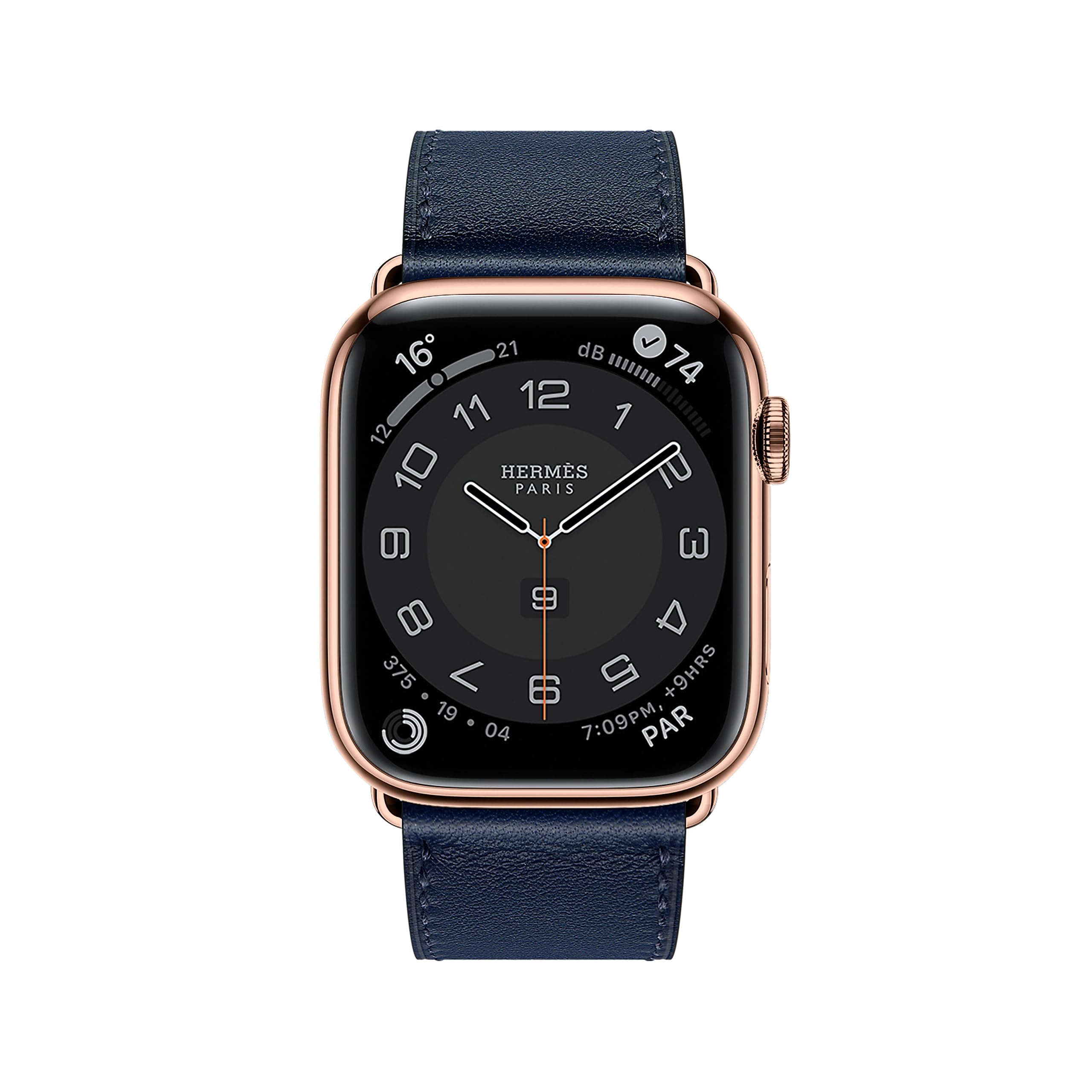 Bleu foncé | Or rose