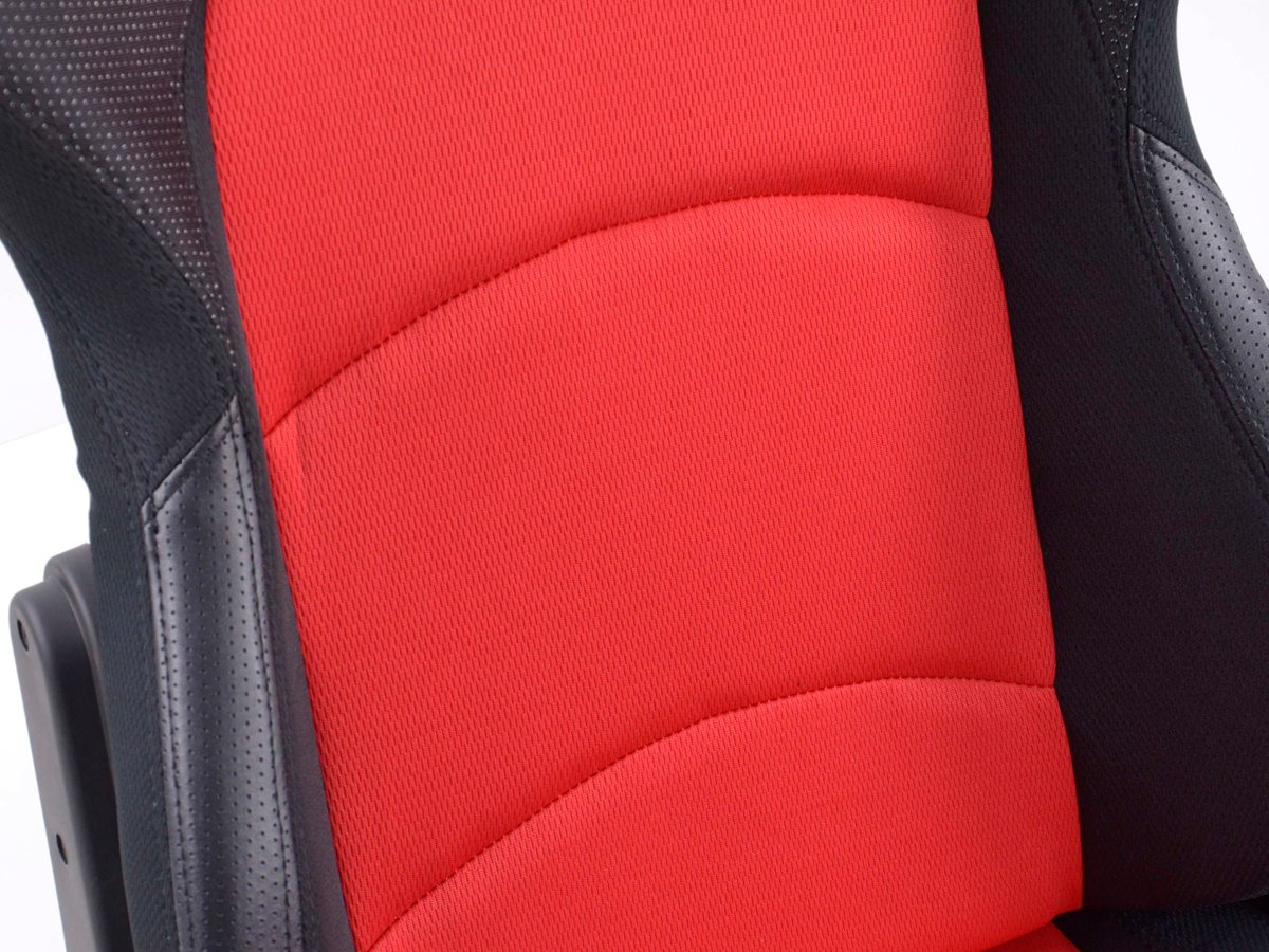 Sedili sportivi Control 1 X Links 1 X destro rosso nero