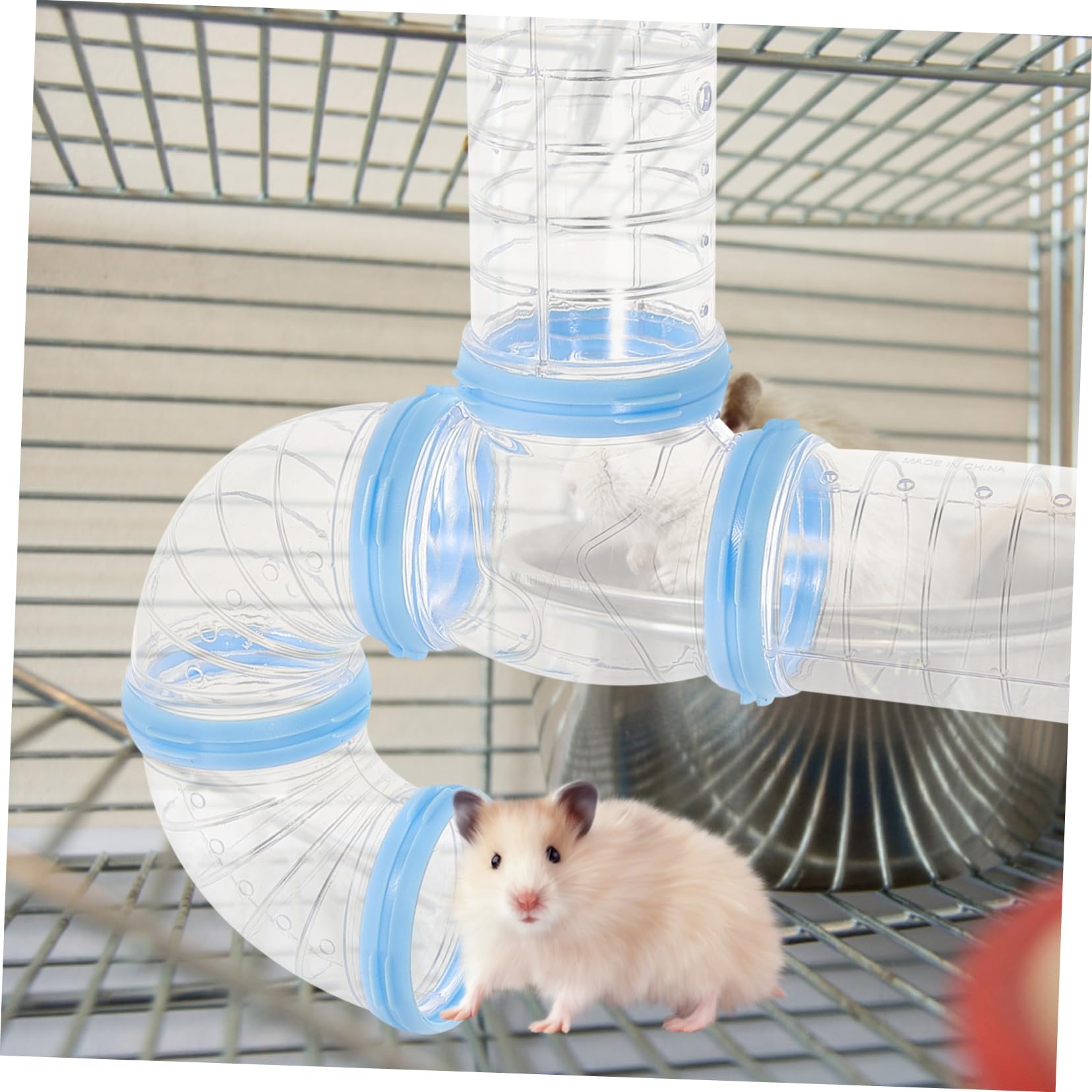 Hamstertunnel aus Kunststoff zum Verbinden und Erweitern, 2 Satz