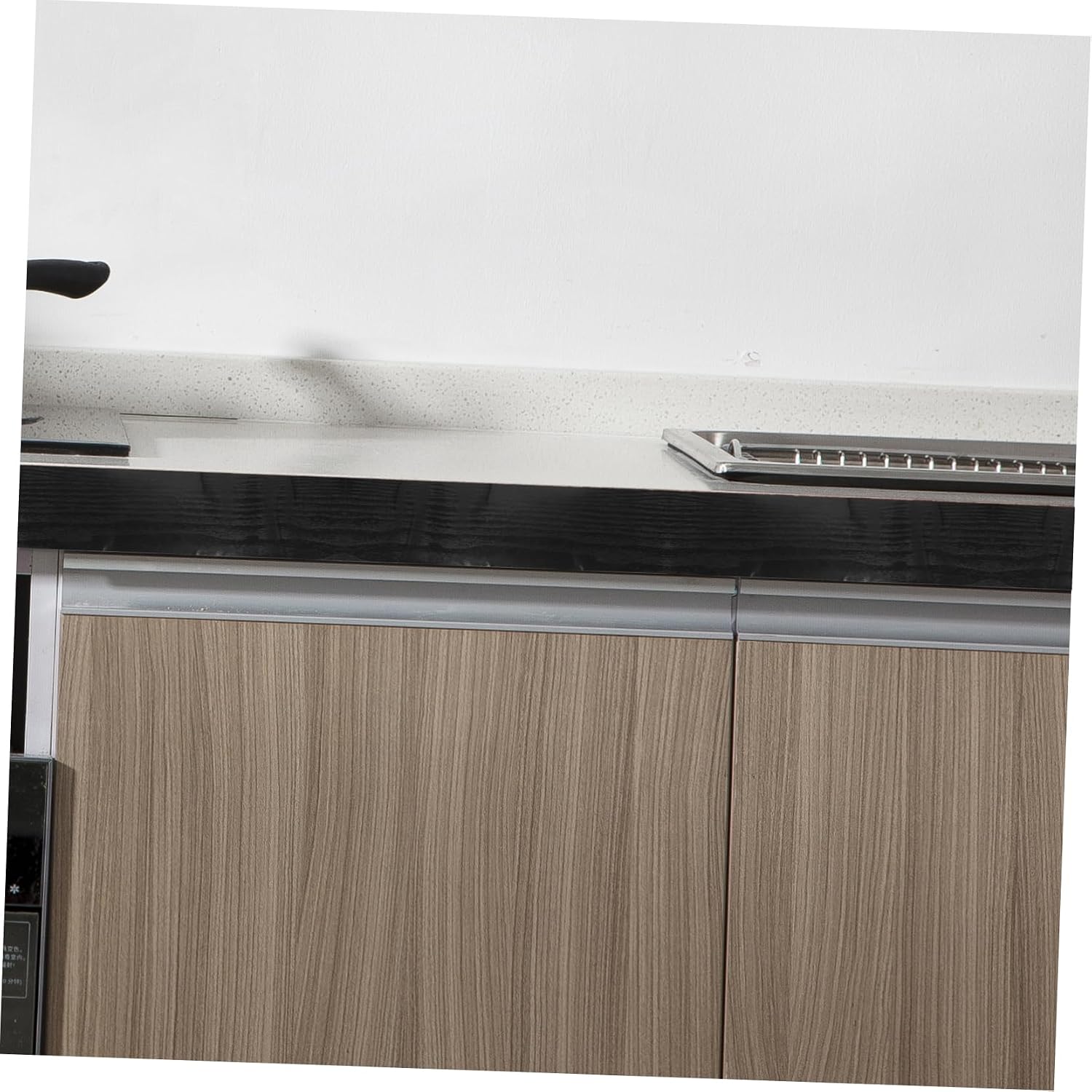 Gatuida Flexible Peel and Stick Skirting Board Trim Self Adhesive Wood Grain Molding for Wall Floor Ceiling Corners and Easy to Install Decorative Baseboard Sticker