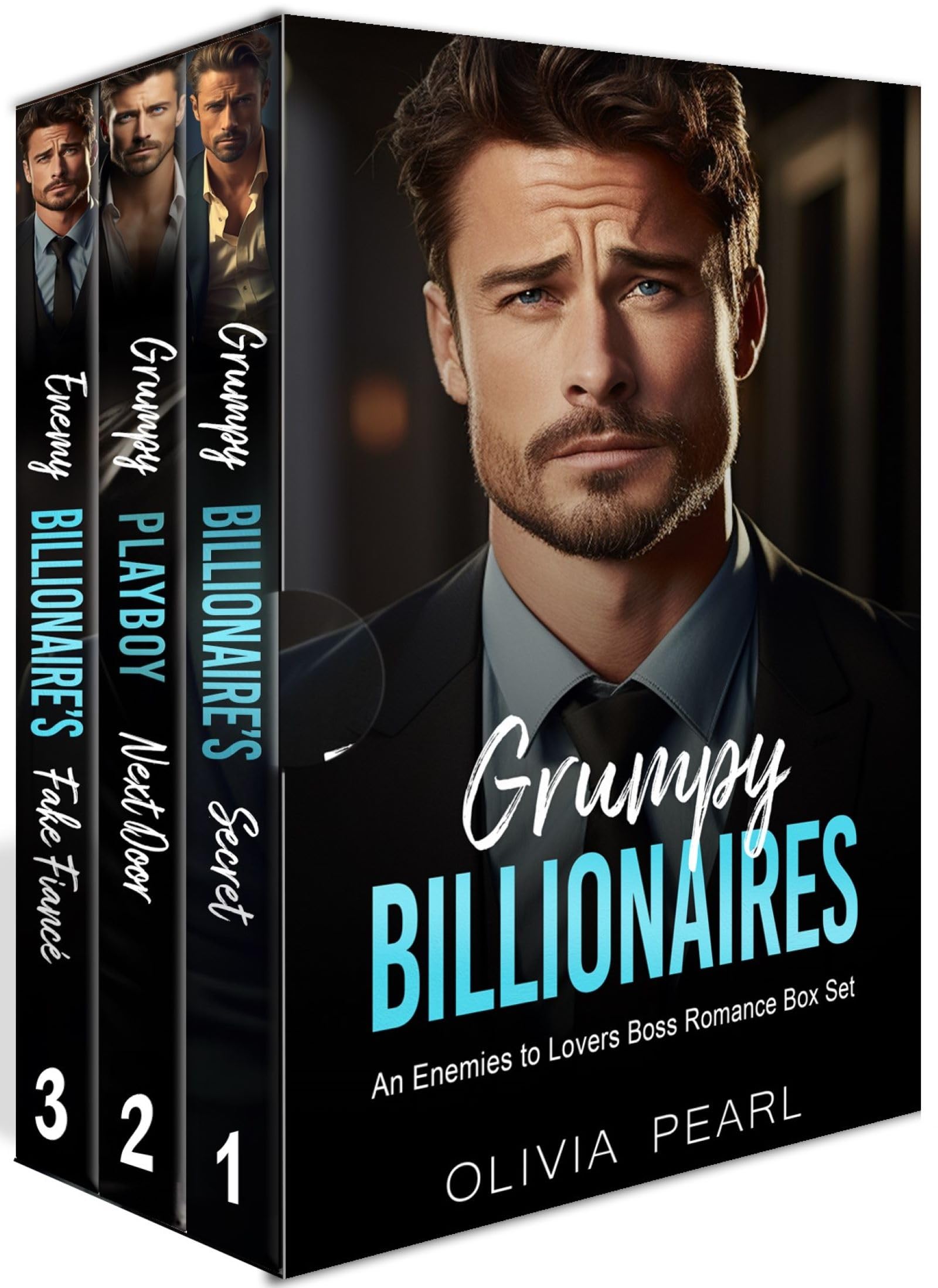 Grumpy Billionaires: An Enemies to Lovers Boss Romance Box Set