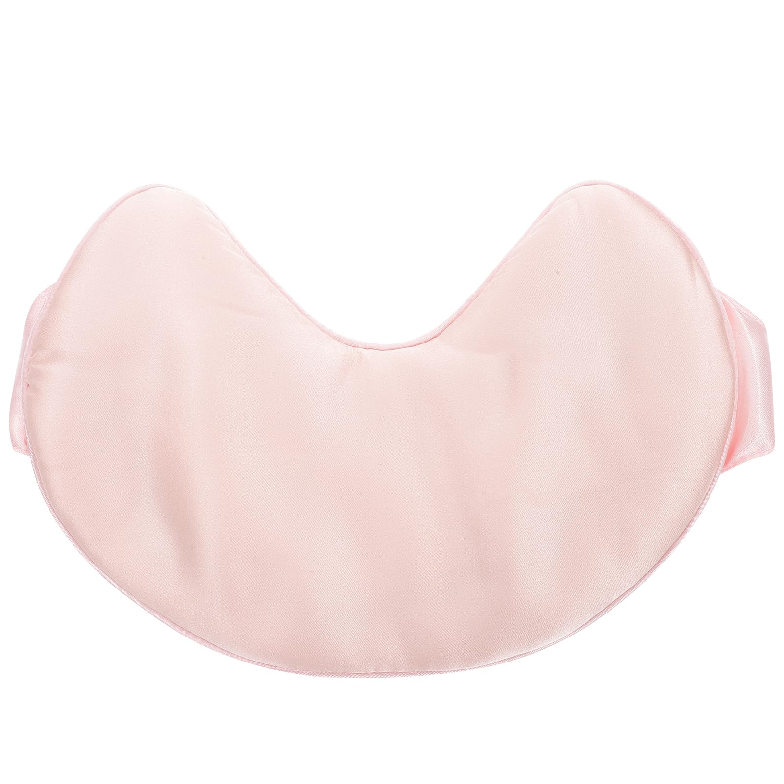 Maschera per Occhi in Seta e Cotone Rosa per Dormire | Doppia Faccia, Comoda da Indossare, per Hotel e Viaggio, Copertura Delicata che Non Rimuove i Prodotti Skincare