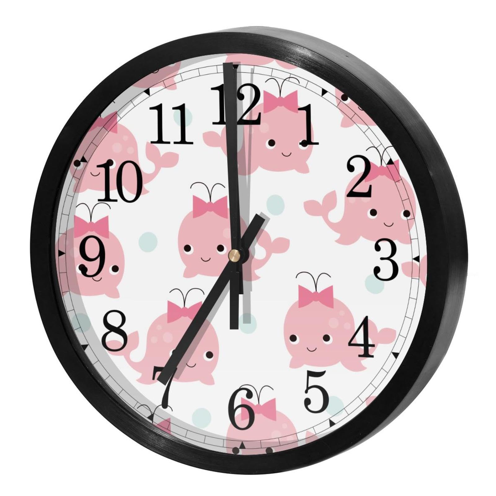Horloge murale silencieuse sans tic-tac pour retrouver un sommeil calme