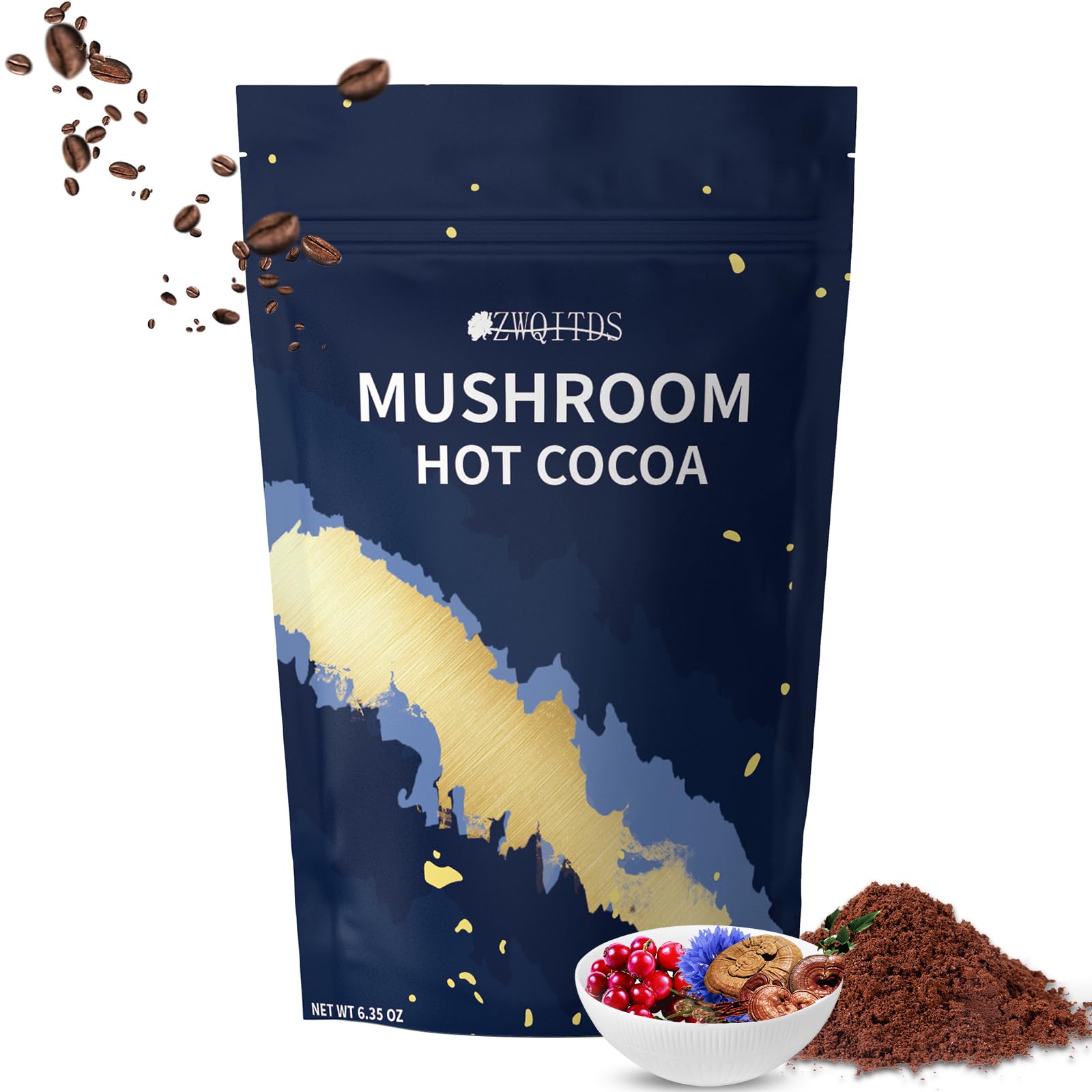 Amazon.com : Mushroom Hot Cocoa, Melatonin Sleep Aid | Keto Cocoa