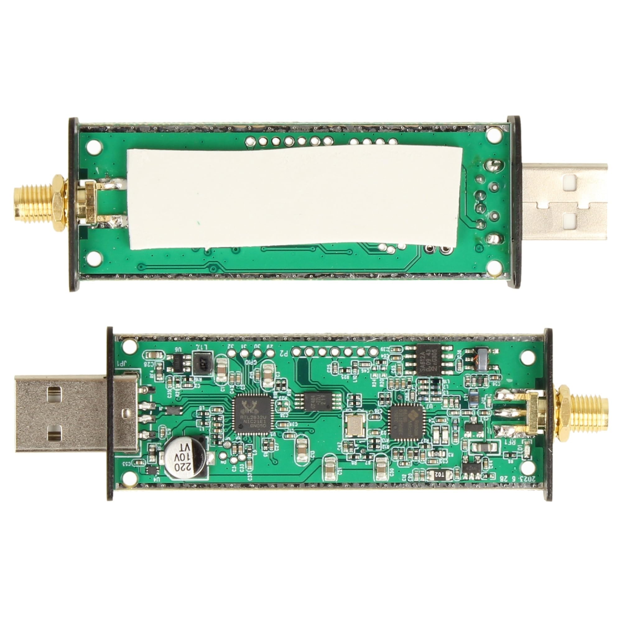 RTL-SDR Blog V4 SDR R828D HF Bias Tee SMA SDR Empfänger mit Antennen Set