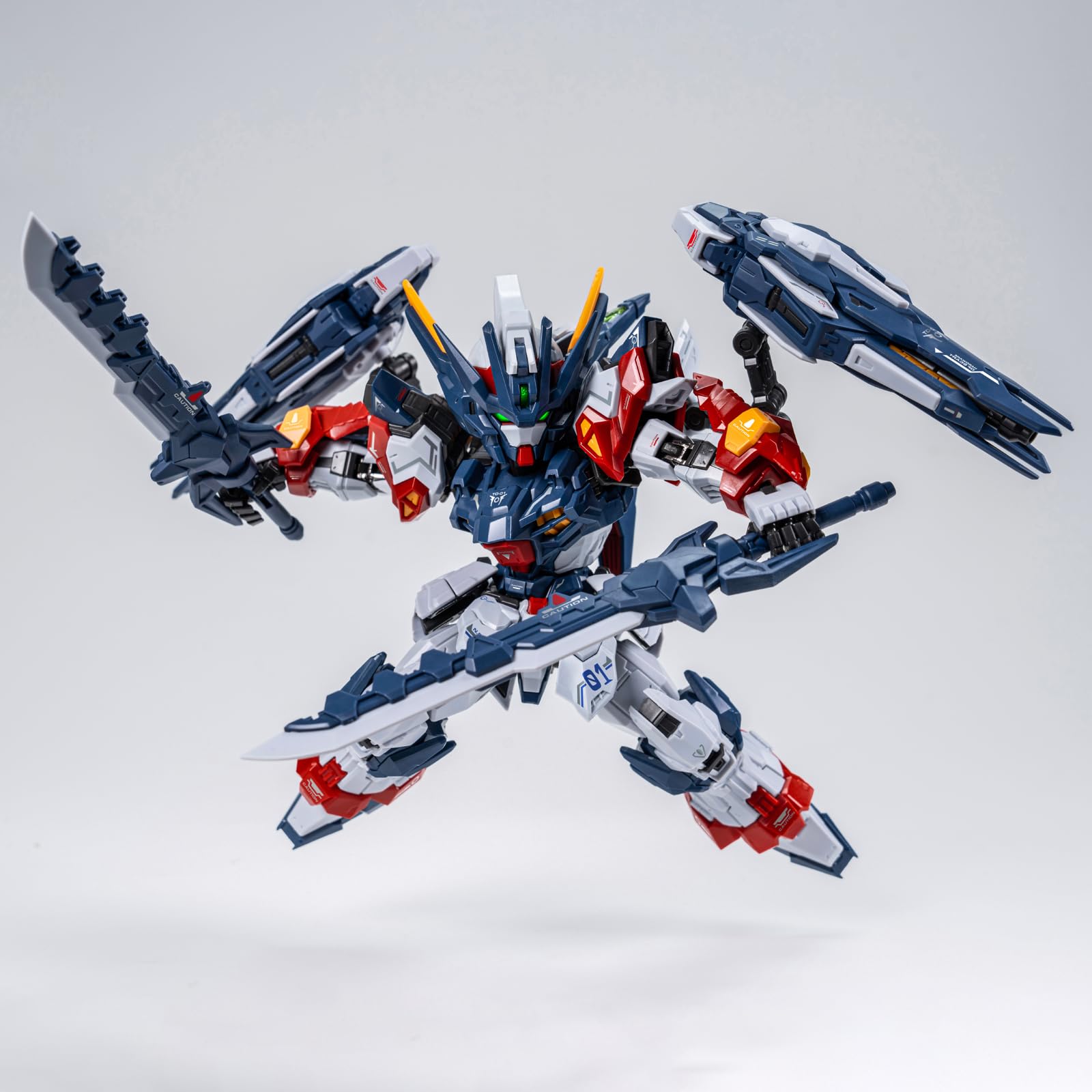 Pipigirl Mecha Assembly Mech Action Figure, Tian Wei, scheletro in lega completo, kit Mecha da collezione facile da montare, 14 cm