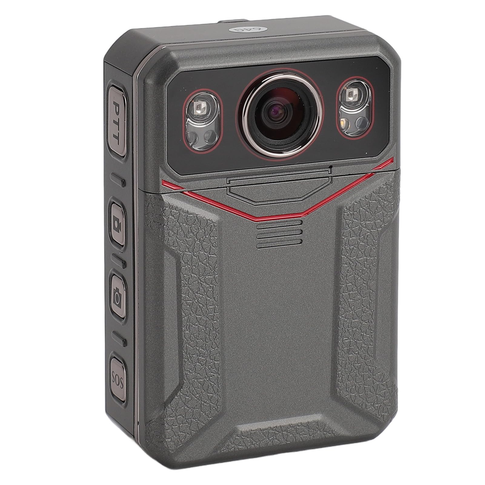 GOWENIC 4K Wearable Camcorder with Night, 120 Degree Wide Angle, 3300mAh Battery, Built in Wi Fi, IP68 Waterproof for Duty