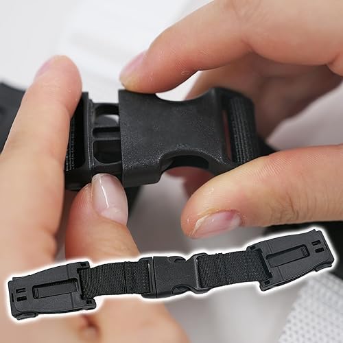 Miniatura 5 de Hebilla del arnés del pecho del asiento, correa de asiento antiescape, arnés de bebé, hebilla de pecho para cochecitos, sillas altas, portabebés