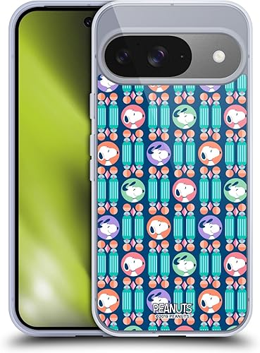 Miniatura 340 de Head Case Designs Funda de gel suave con licencia oficial de Peanuts House Snoopy Deco Dreams compatible con Samsung Galaxy S23 5G Casa,Blue