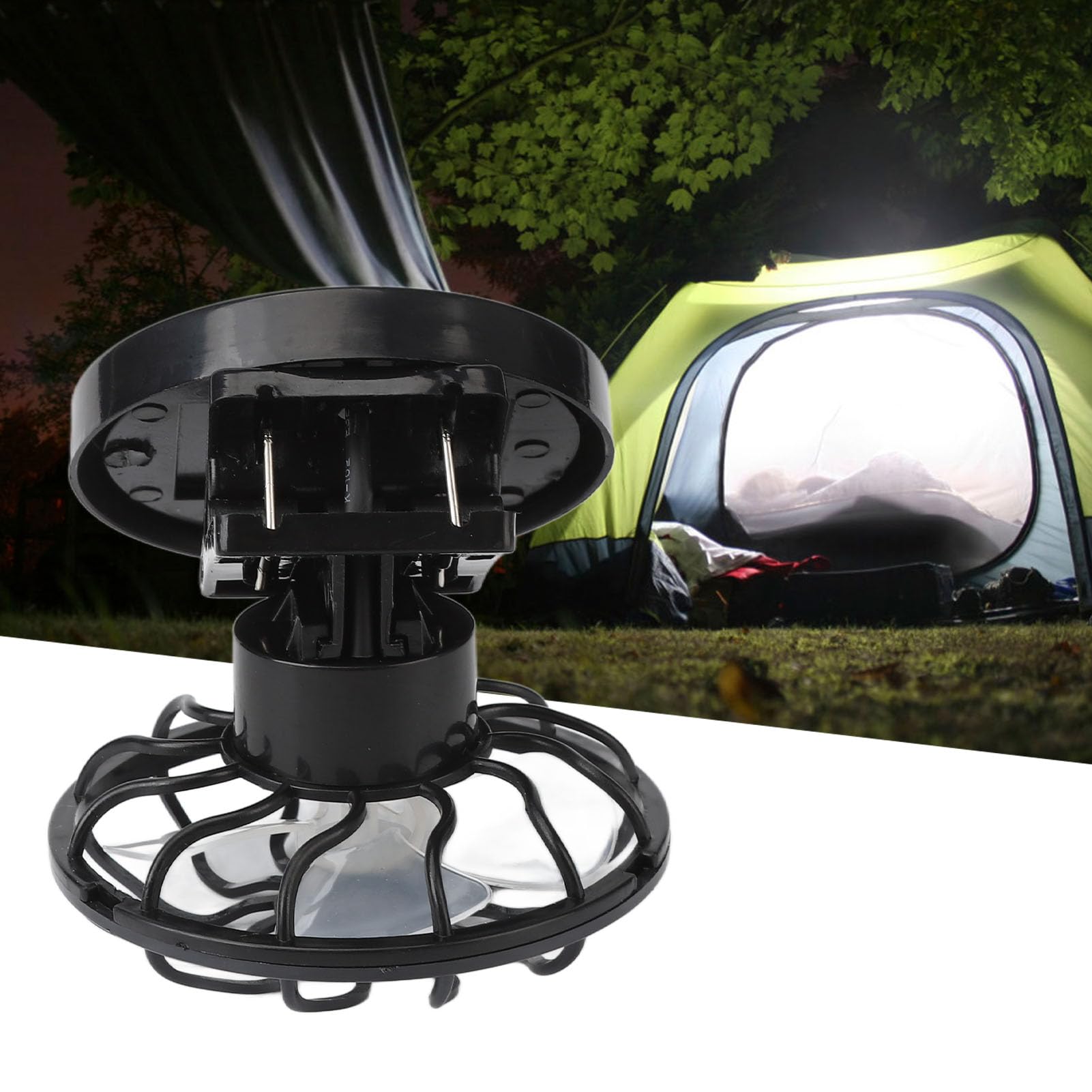 Solarventilator mit Wirkungsgrad, Zuverlässig, Tragbar, 2800 U/min, On-Lüfter Zum Angeln, Wandern, Ansehen von Dramen, Kleiner Solarbetriebener Ventilator,