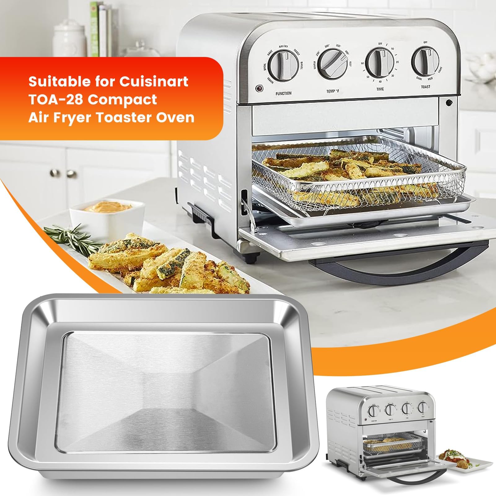Amazon.com: Air Fryer Toaster Oven Accessories for Cuisinart TOA