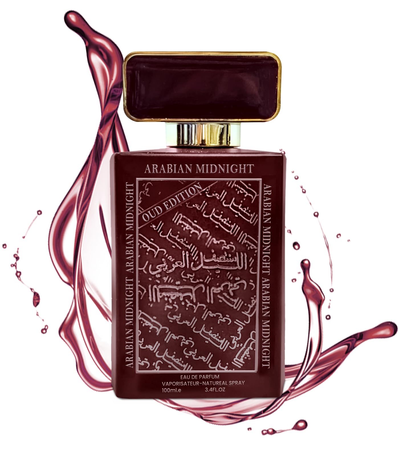 ARABIAN MIDNIGHT OUD 100ML | Eau De Parfum for Men and Women | Long Lasting Arabic perfumes | Luxurious Men’s and Women’s Fragrances | Best Oud Perfume for Men | عطر | عطور