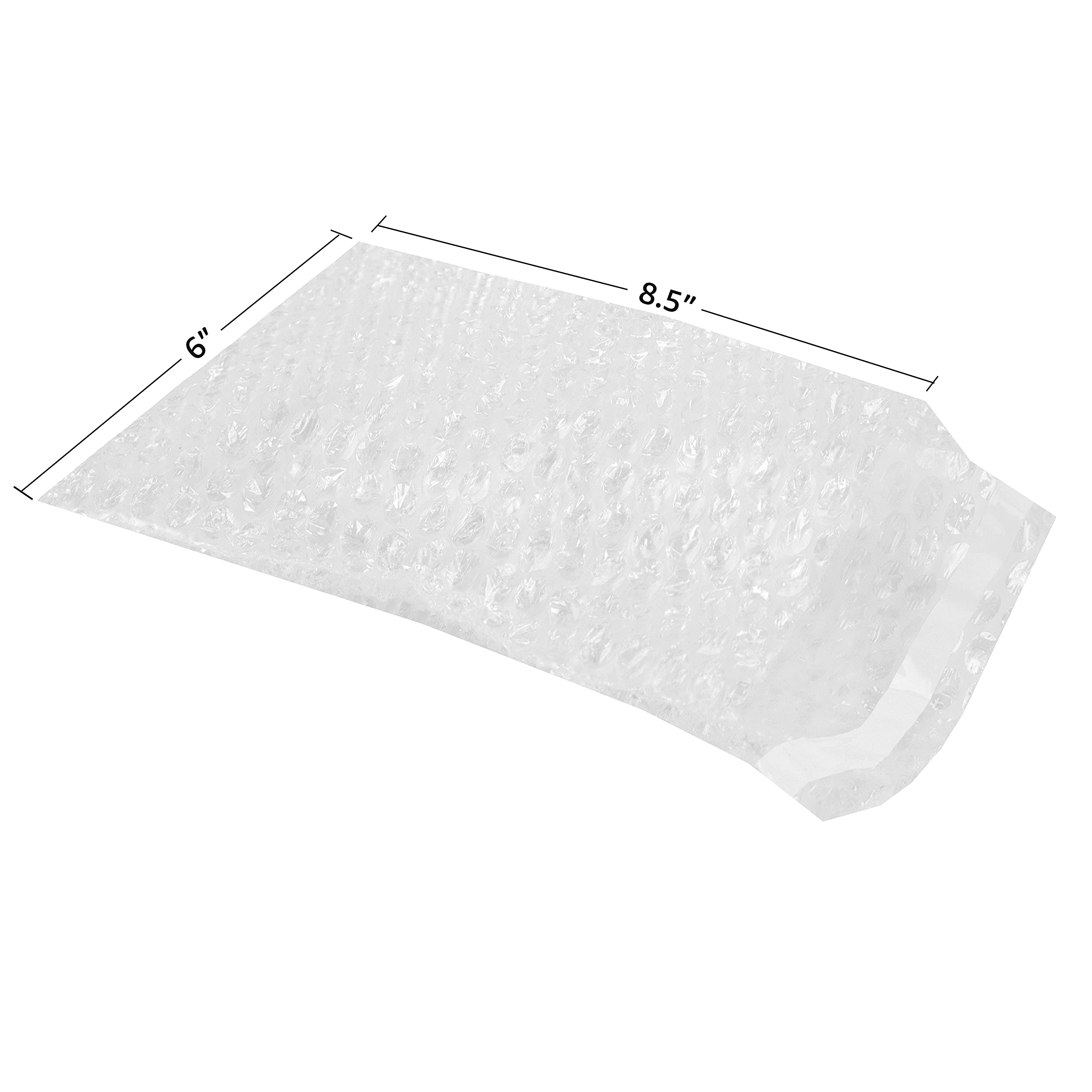 Bubble Out Pouches - Bolsas de correo 250, #3 - 6 x 8.5 pulgadas, bolsas de burbujas para embalaje y mudanza, bolsas de bolsillo de burbujas, bolsas de plástico transparente de burbujas,