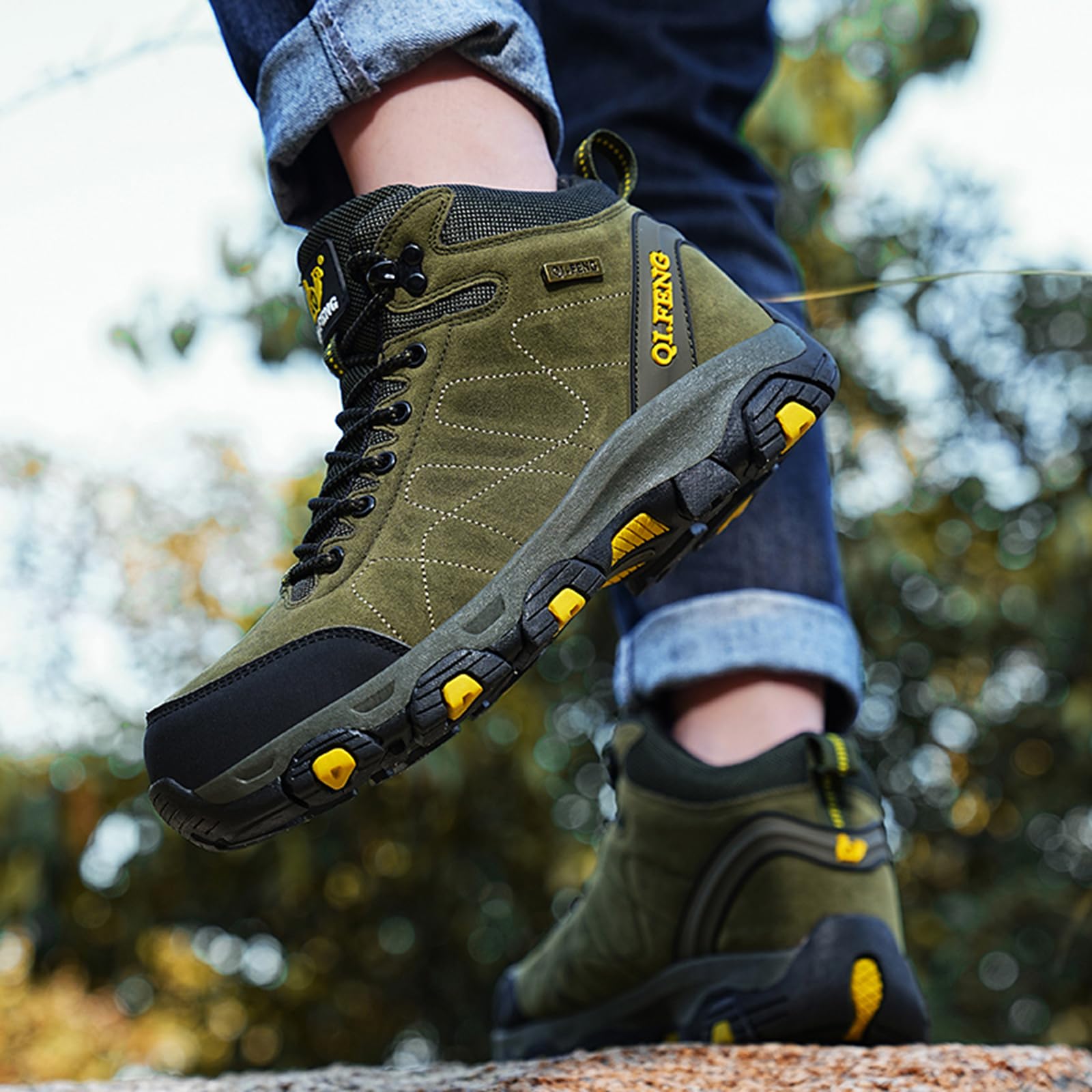 Luźne, odporne na uderzenia buty trekkingowe dla mężczyzn