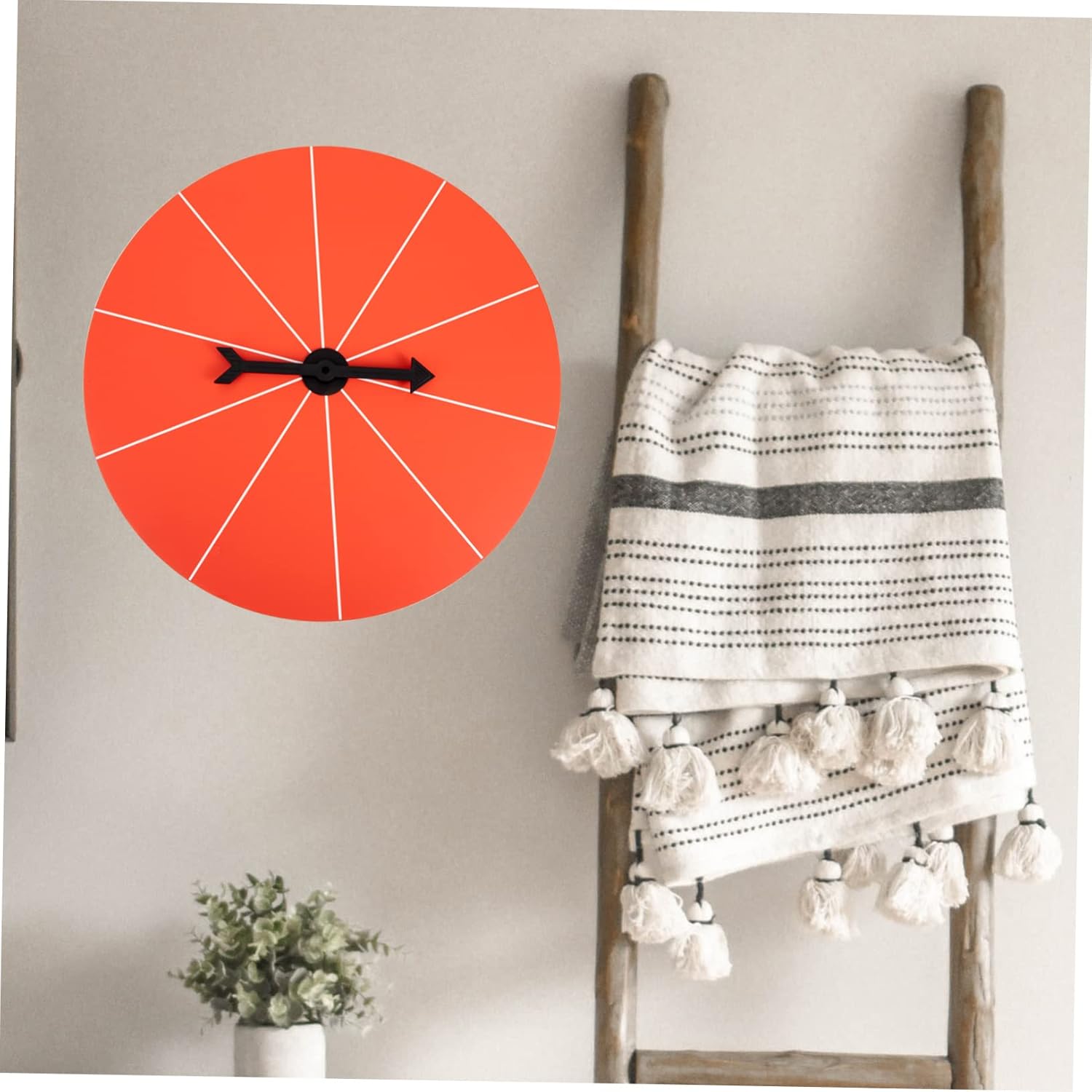 Vaguelly Roulette Game Prize Wheel Portable Fortune Wheel for Boys and Girls Parties Carnival Game Turntable