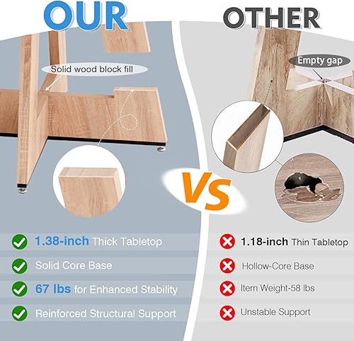 Miniatura 8 de Juego de mesa de comedor redonda para 4 personas con sillas, mesa de cocina y sillas, juego de mesa de comedor, silla moderna de mediados de siglo