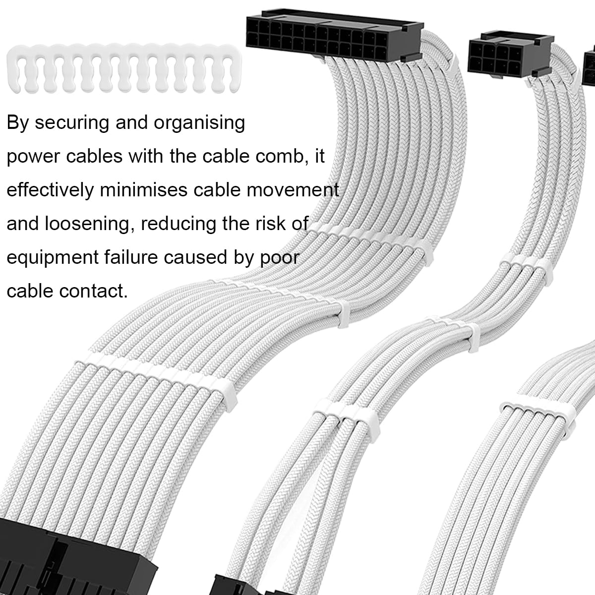 DAOKAI Kit a pettine a ponte per cavi | 4 x 24 P | 4 x DAOKAI Kit a pettine a ponte per cavi | 4 x 24 P | 4 x