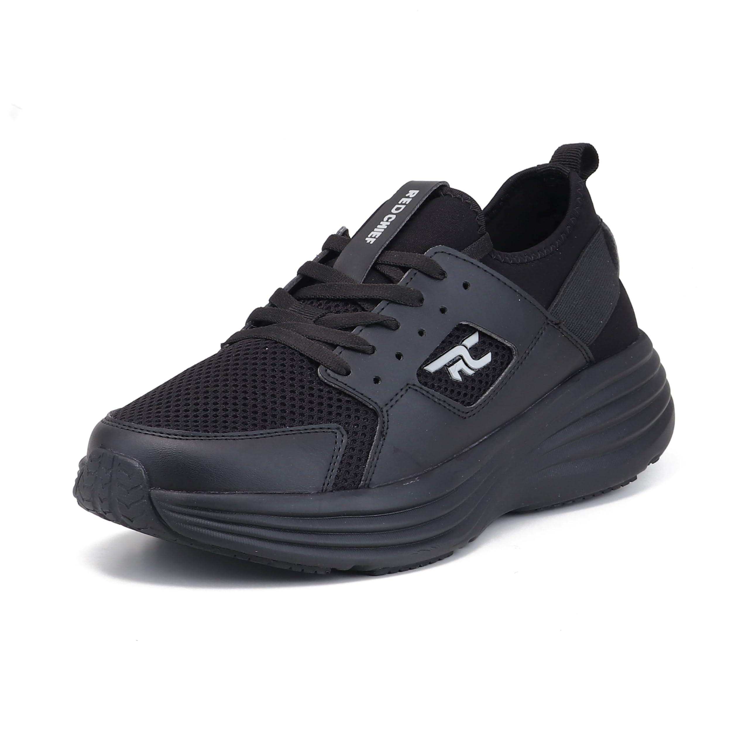 Red Chief Men’s Walking Shoes, Black