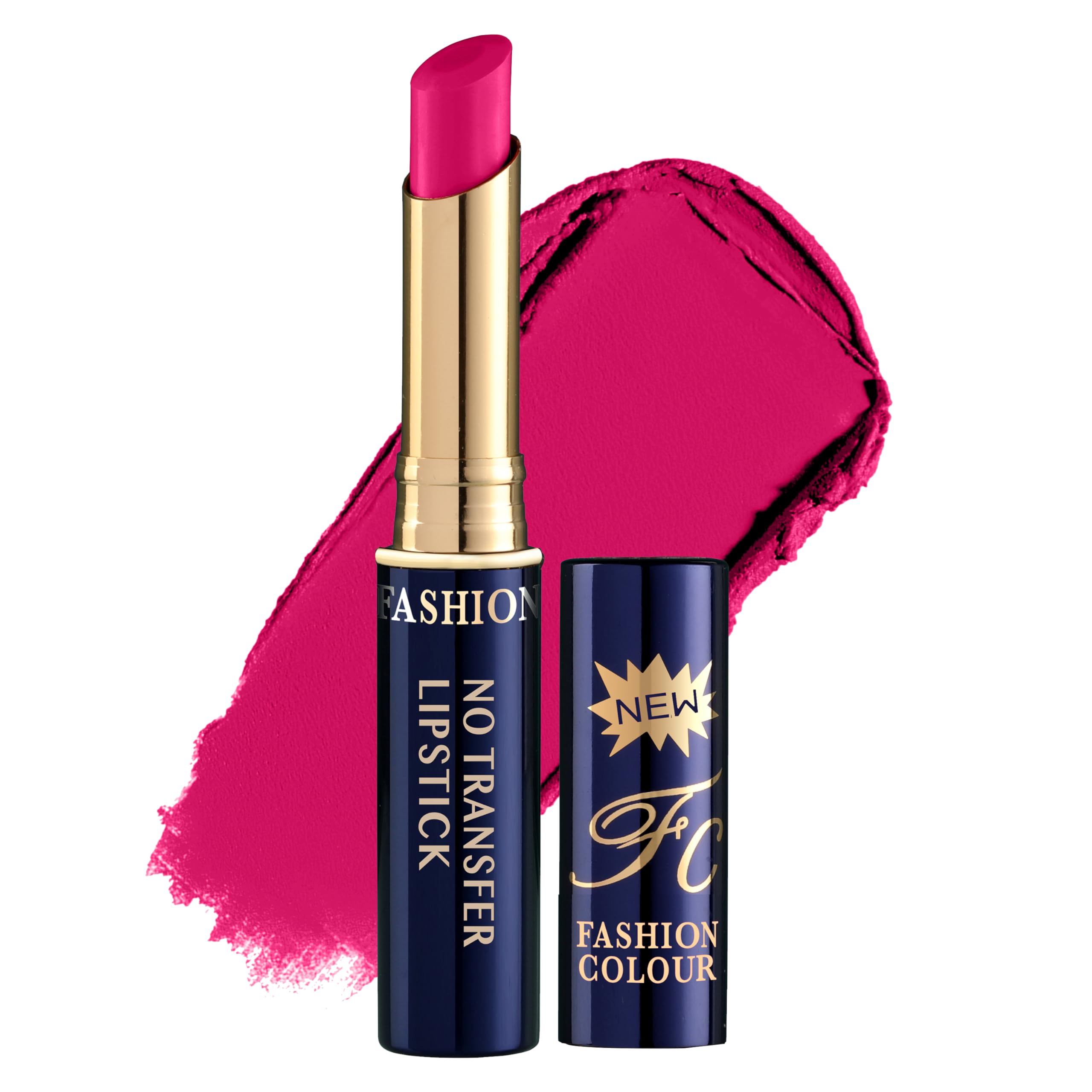 Fashion Colour Lip Super Stay | Non Transferable Lipstick Waterproof | Lipsticks For Women Waterproof | 12-Hour Stay | Matte Finish | Long-Lasting | Highly Pigmented | Bold Colours (Lavender, 2.6)-picture-43