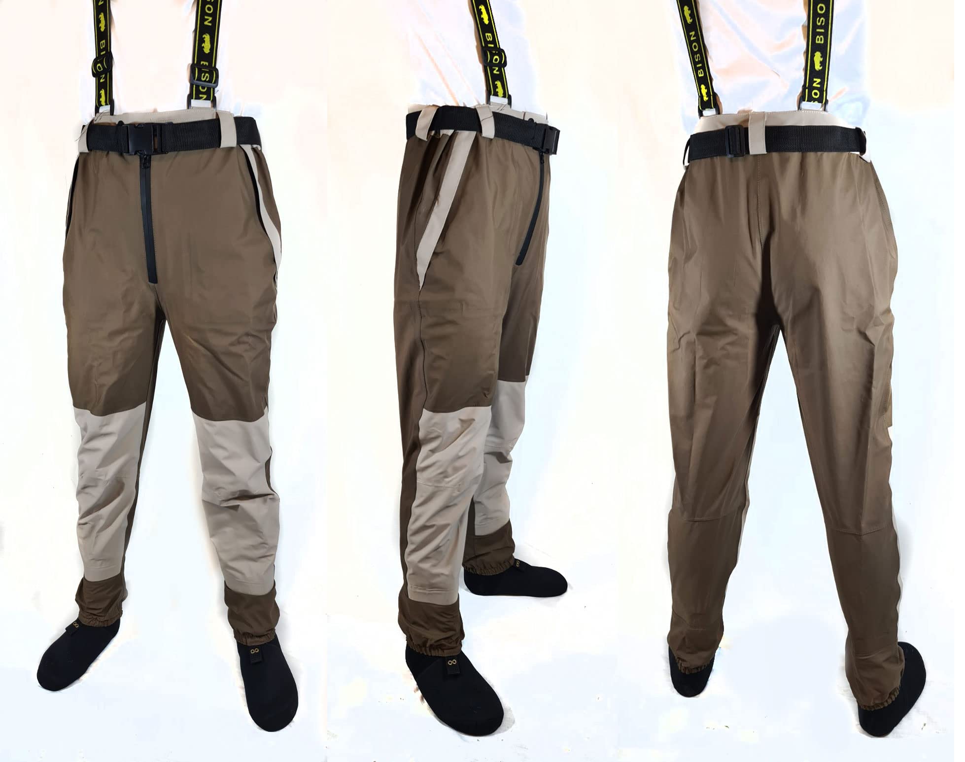 Bison BREATHABLE STOCKING FOOT WAIST WADERS XXXL