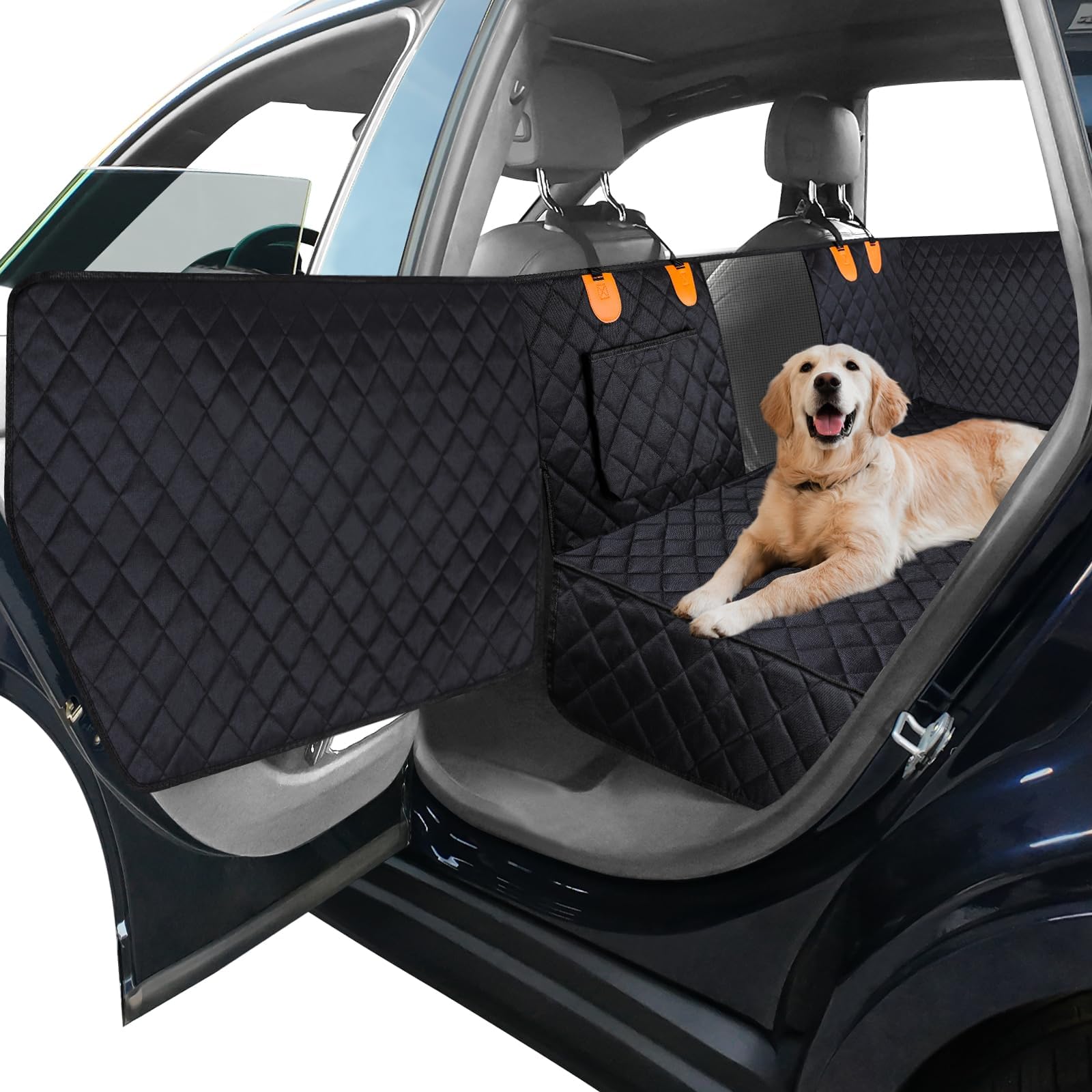 JOEJOY Dog Car Seat Cover, Full Protection Back Seat Car Cover