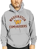 Vista 26 de Team Fan Apparel NFL Sudadera con Capucha Gameday para Adultos - Mezcla de Vellón Polar de Poliéster y Algodón - Mantente Caliente y Representa a Tu