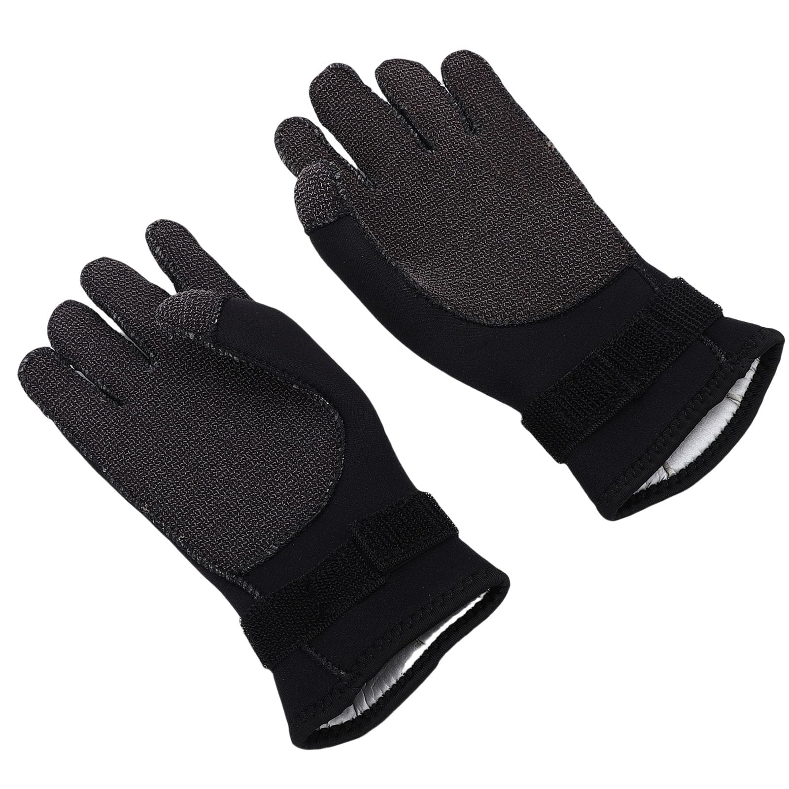 1 Paio di Guanti da Immersione in Neoprene da 5 Mm Guanti da Immersione Termici Antiabrasione e Resistenti Al taglio. Vestibilità Comoda (L)