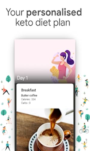 App de perda de peso Keto - dieta Keto e planos de