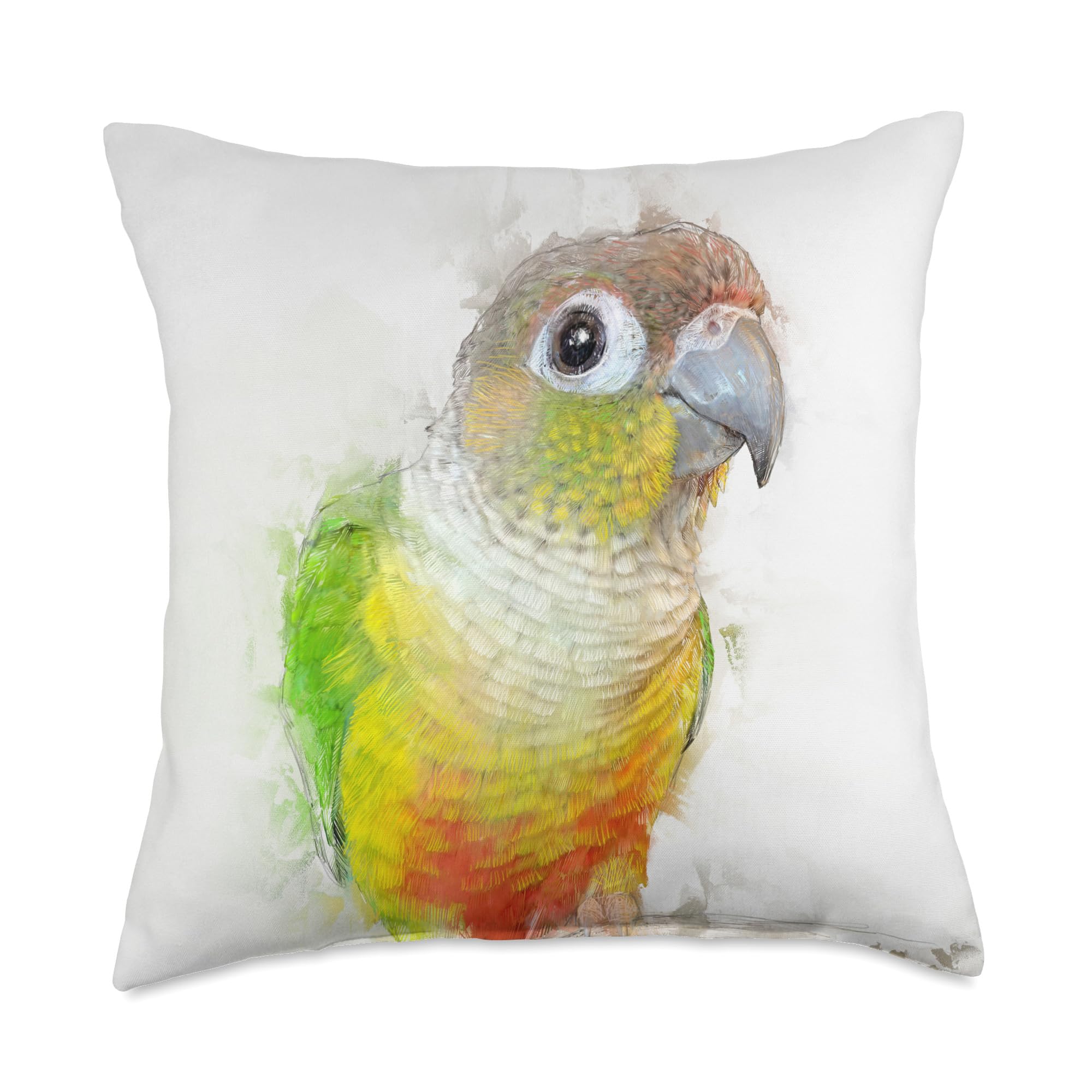 Pineapple Conure Beautiful Bird Gift Throw Pillow