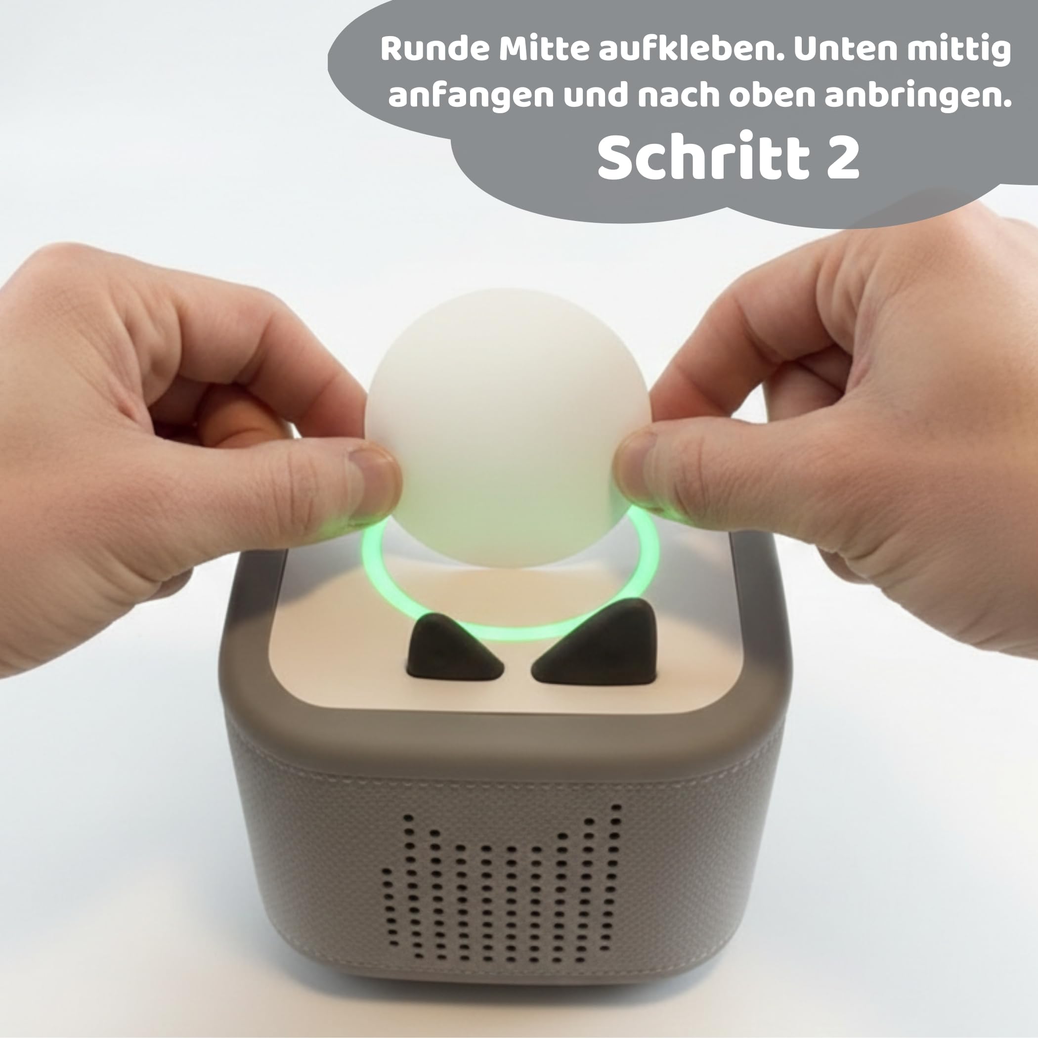 JP Journey Film de protection pour Toniebox 2 - Film autocollant comme accessoire pour Tonie - Blanc - 4