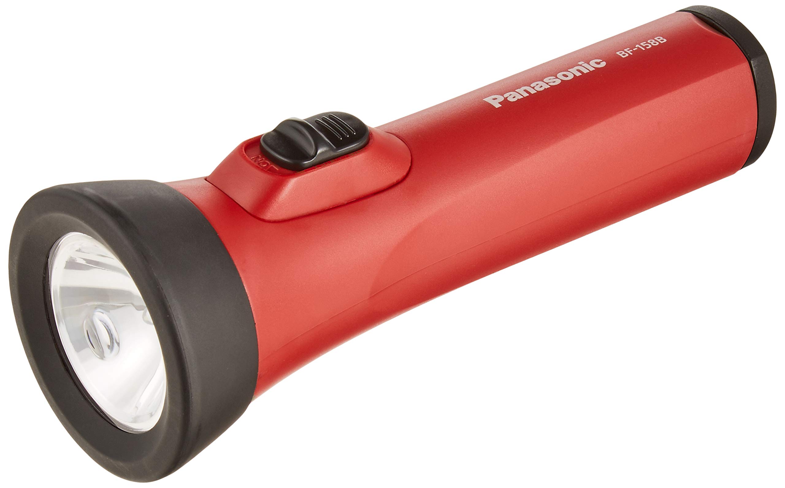Amazon | パナソニック LED懐中電灯 レッド BF-158BF-R | パナソニック