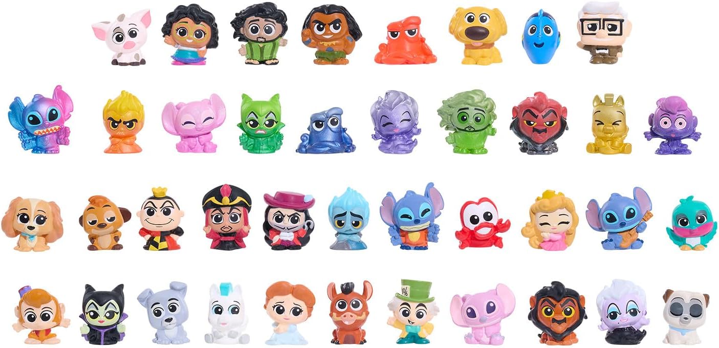 Just Play Disney Doorables Squish’Alots Series 3 Figures, Kids Toys for Ages 5 Up