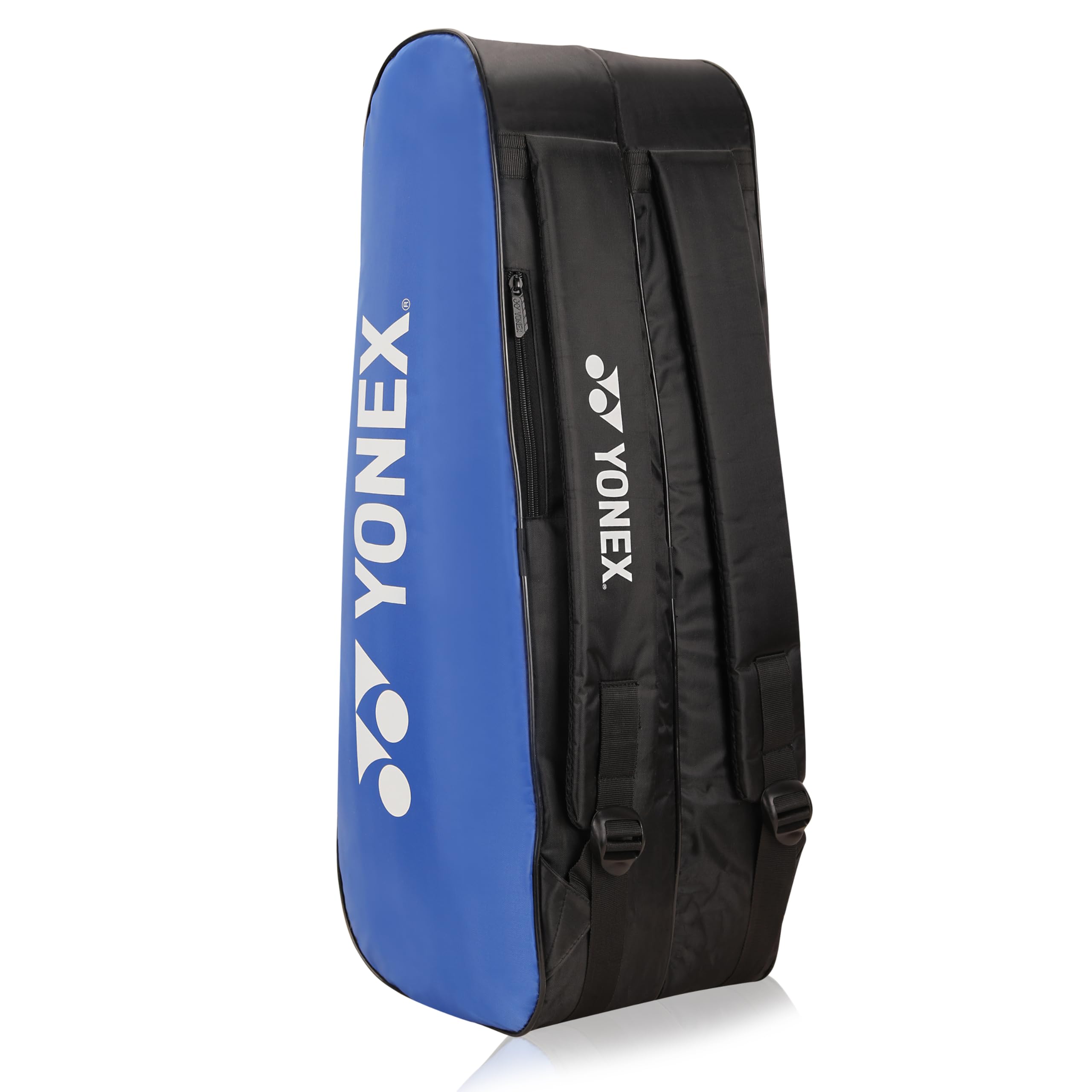 Yonex Élégant Sac de Badminton | Double Compartiment à Fermeture éclair pour Ranger 6 Raquettes et vêtements | Poche latérale | Sangles arrière | Compartiment pour Accessoires | Fabriqué en Inde