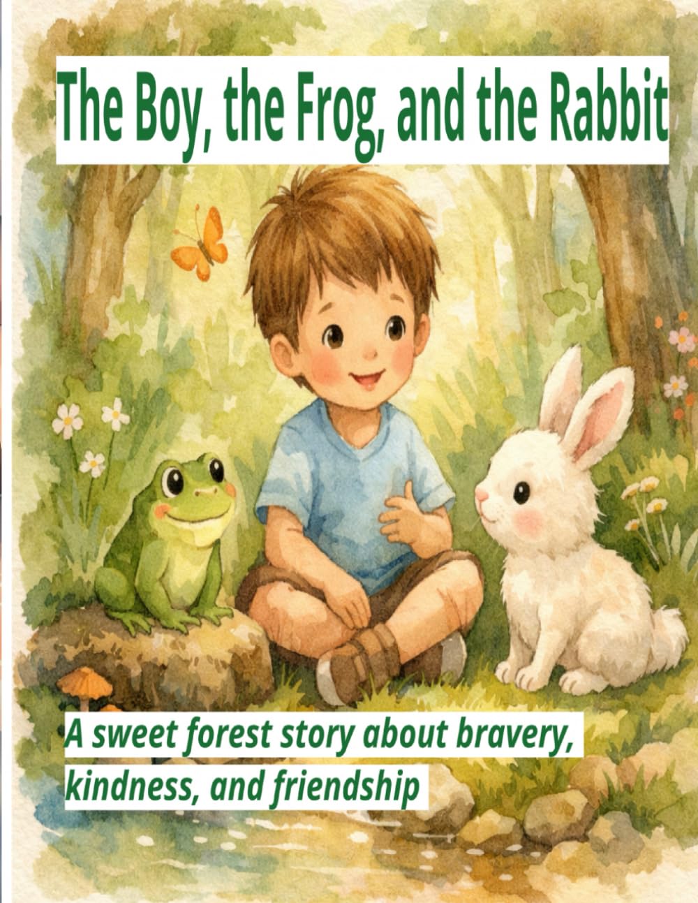 The Boy, the Frog, and the Rabbit: A Sweet Forest Story About Bravery, Kindness, and Friendship