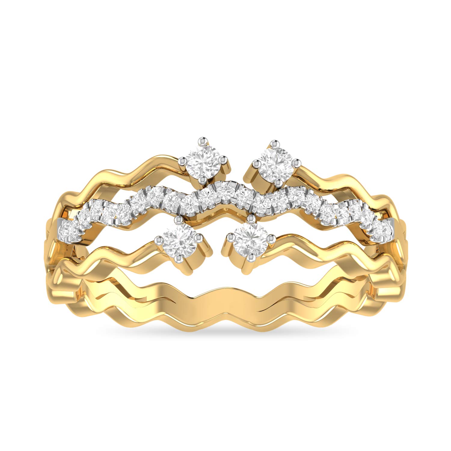 The Chum Yellow Gold Ring for Women-image-30
